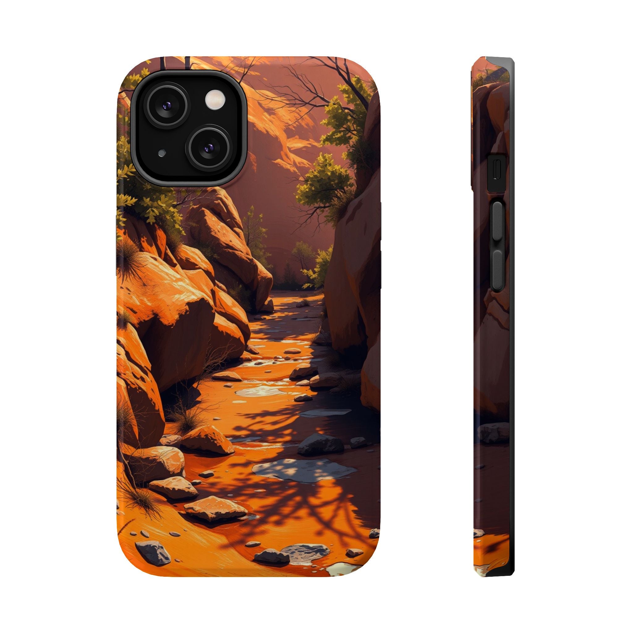 iPhone Spring Creek Bold Art Slim Everyday Designer Case · iPhone Case