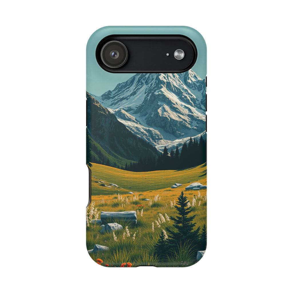 iPhone Alpine Meadow Bold Art 19 Bold Modern Everyday Snap Case · iPhone Case