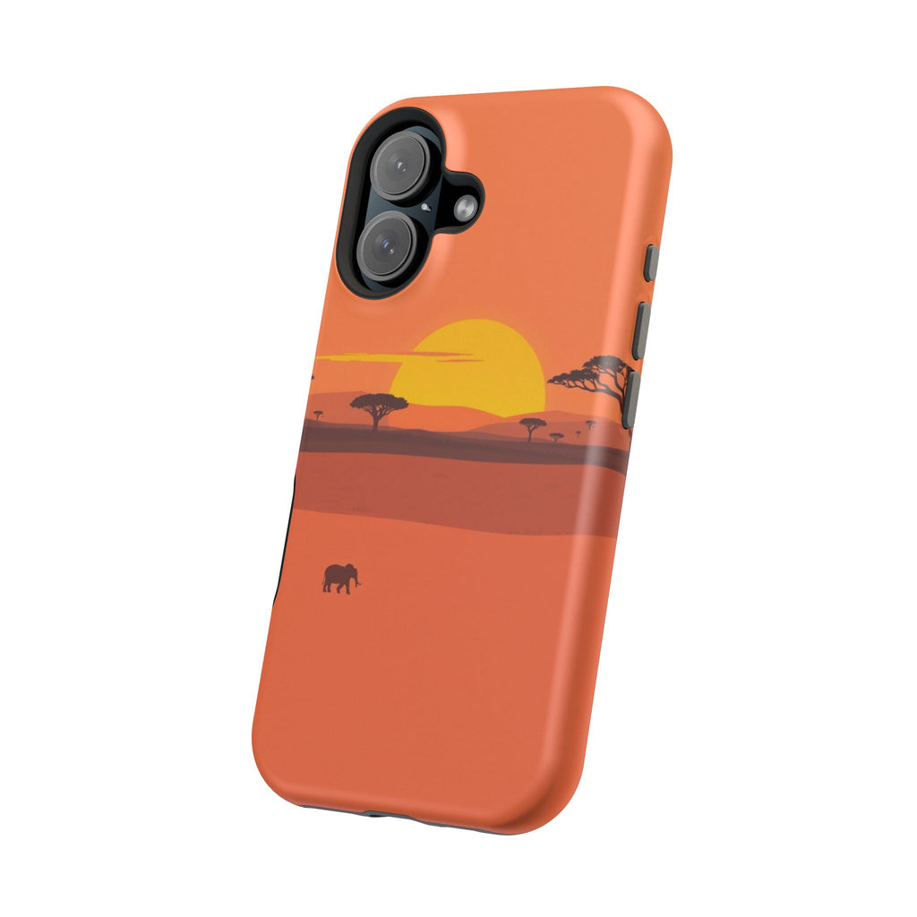 iPhone Sunset Amber And Peach Savanna Horizon Slim iPhone Everyday · iPhone Case
