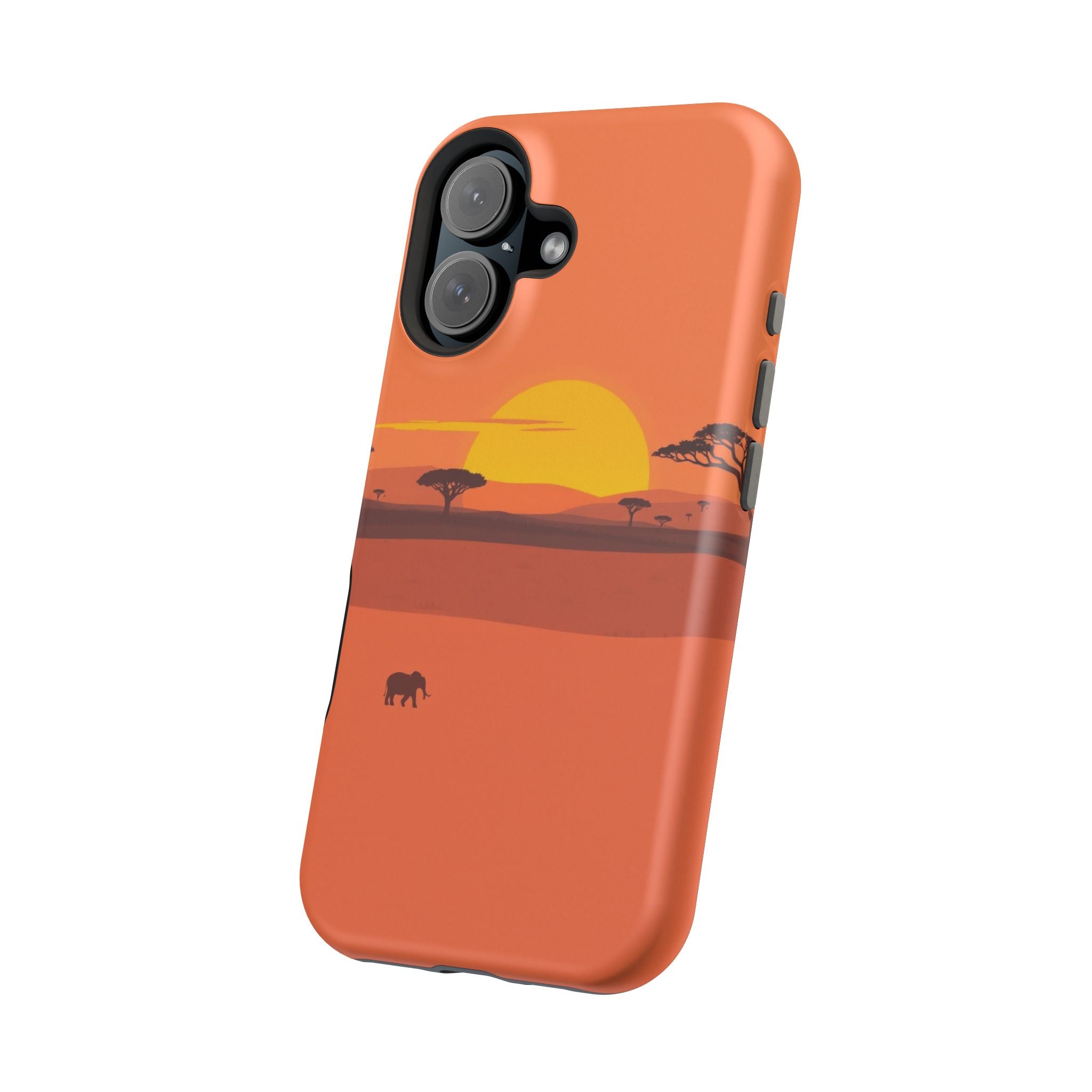 iPhone Sunset Amber And Peach Savanna Horizon Slim iPhone Everyday · iPhone Case