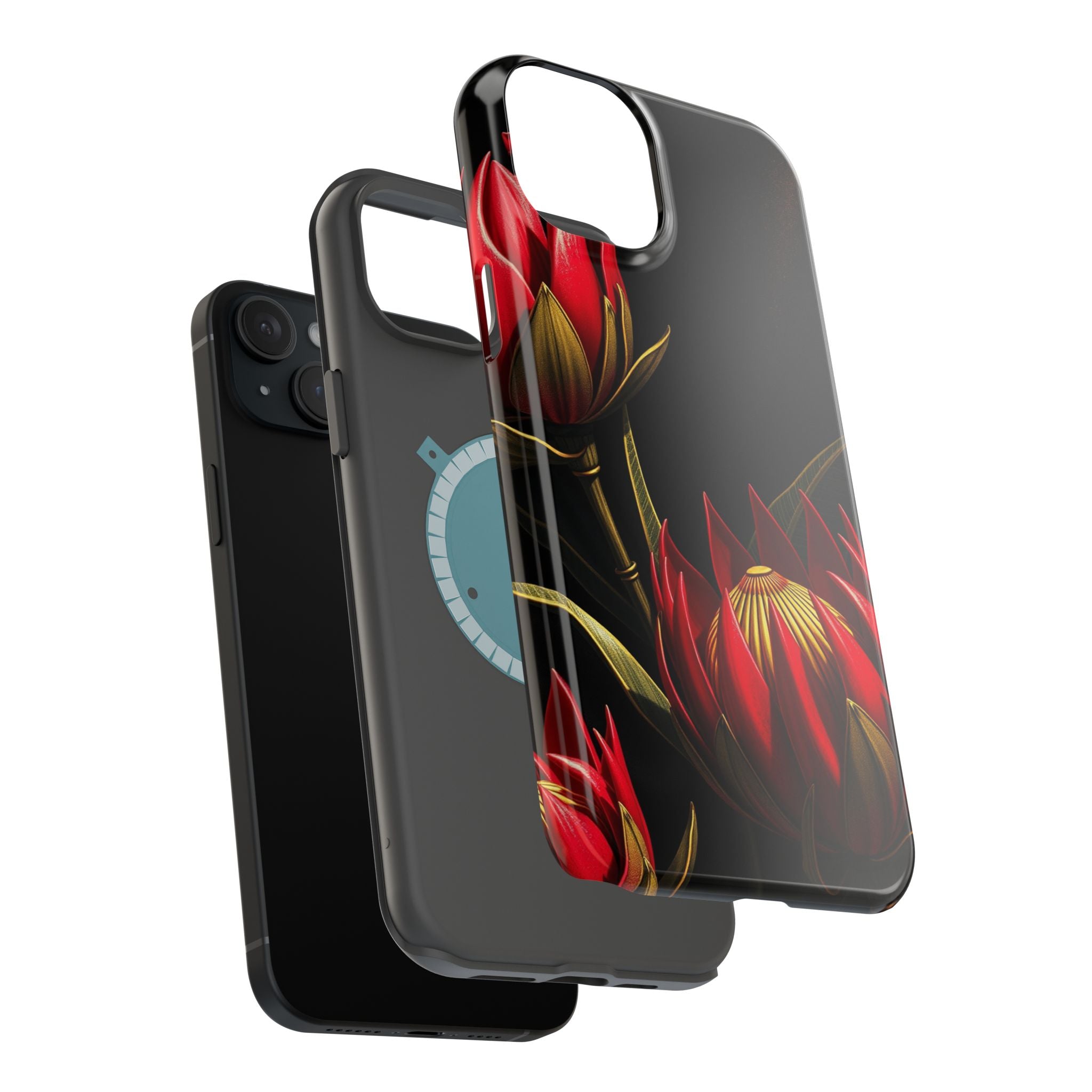 iPhone Protea Bold Gold Foil Luxury Slim Everyday Designer Case · iPhone Case