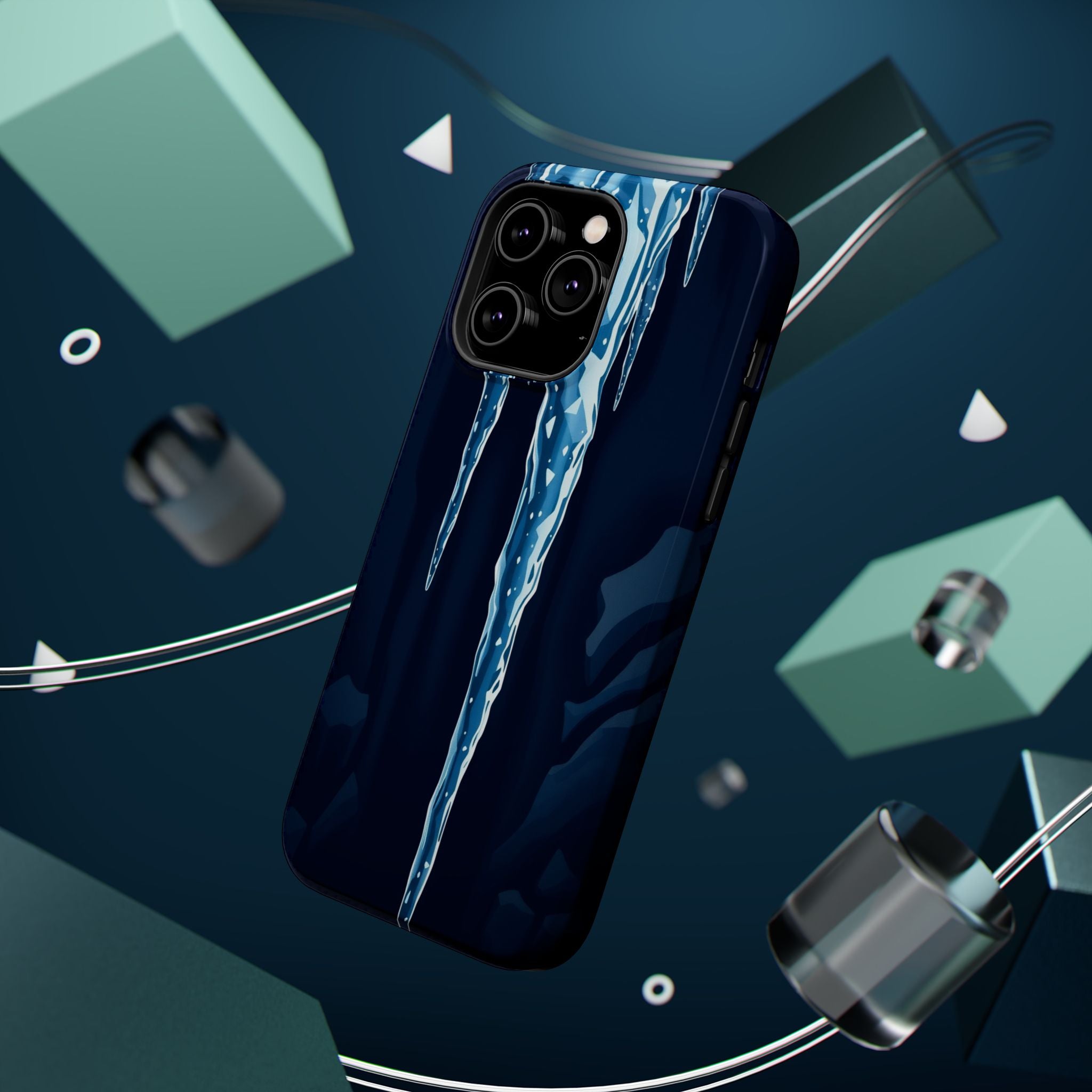 iPhone Vibrant Icicle Formation Design Slim Everyday Designer Case · iPhone Case
