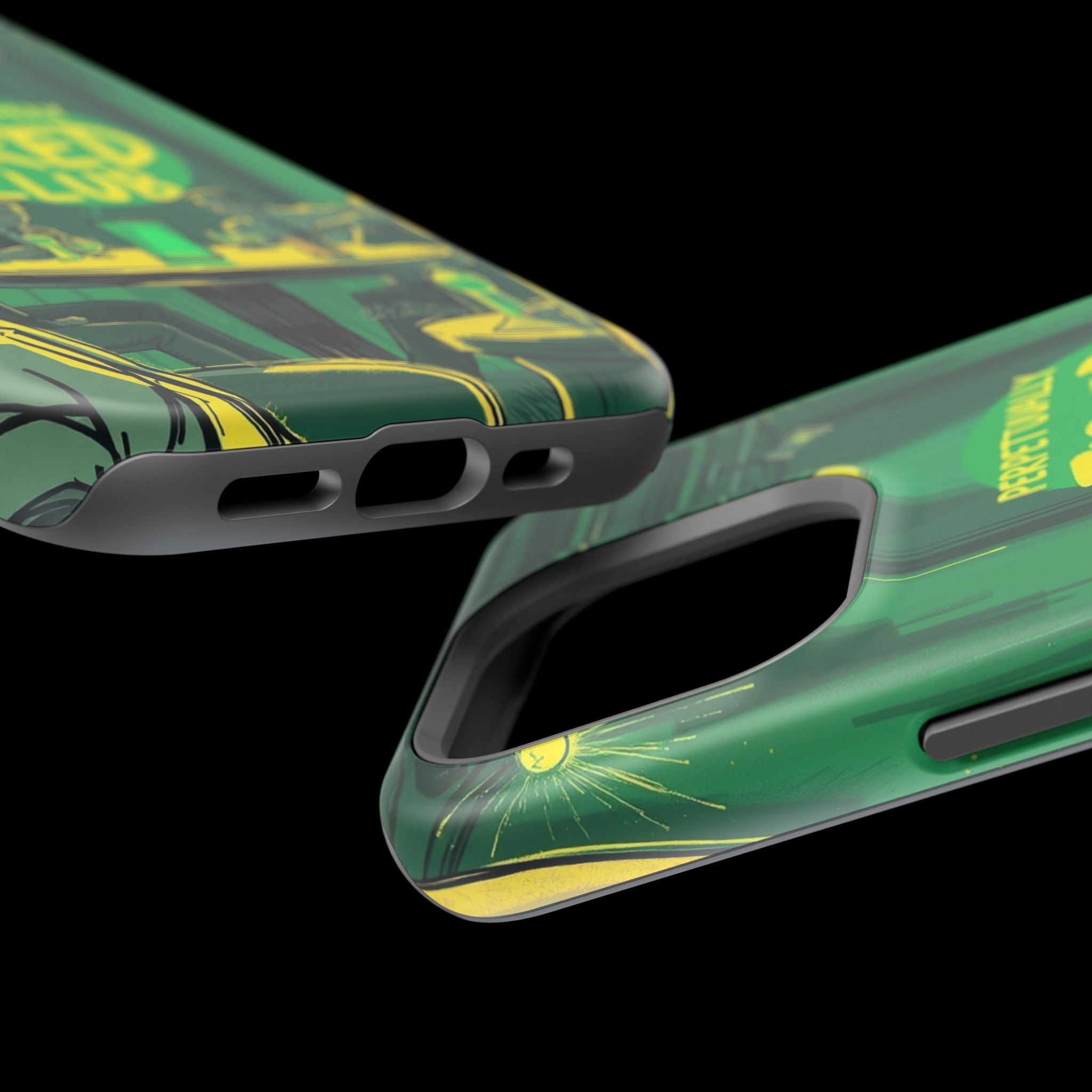iPhone Radiant Perpetually Tired Club Design Slim Everyday Designer Case · iPhon