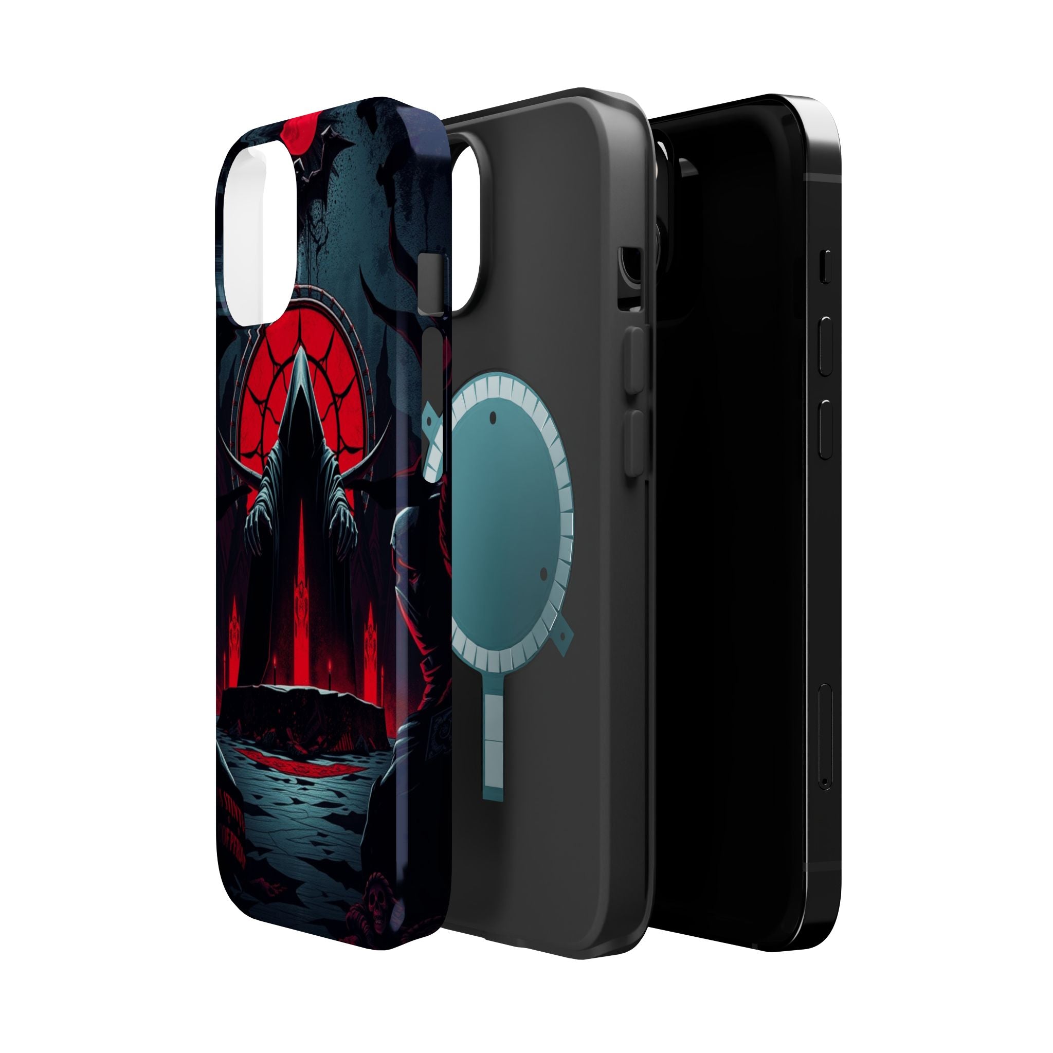 iPhone Serene Necromancer Circle Design Slim Everyday Designer Case · iPhone Cas