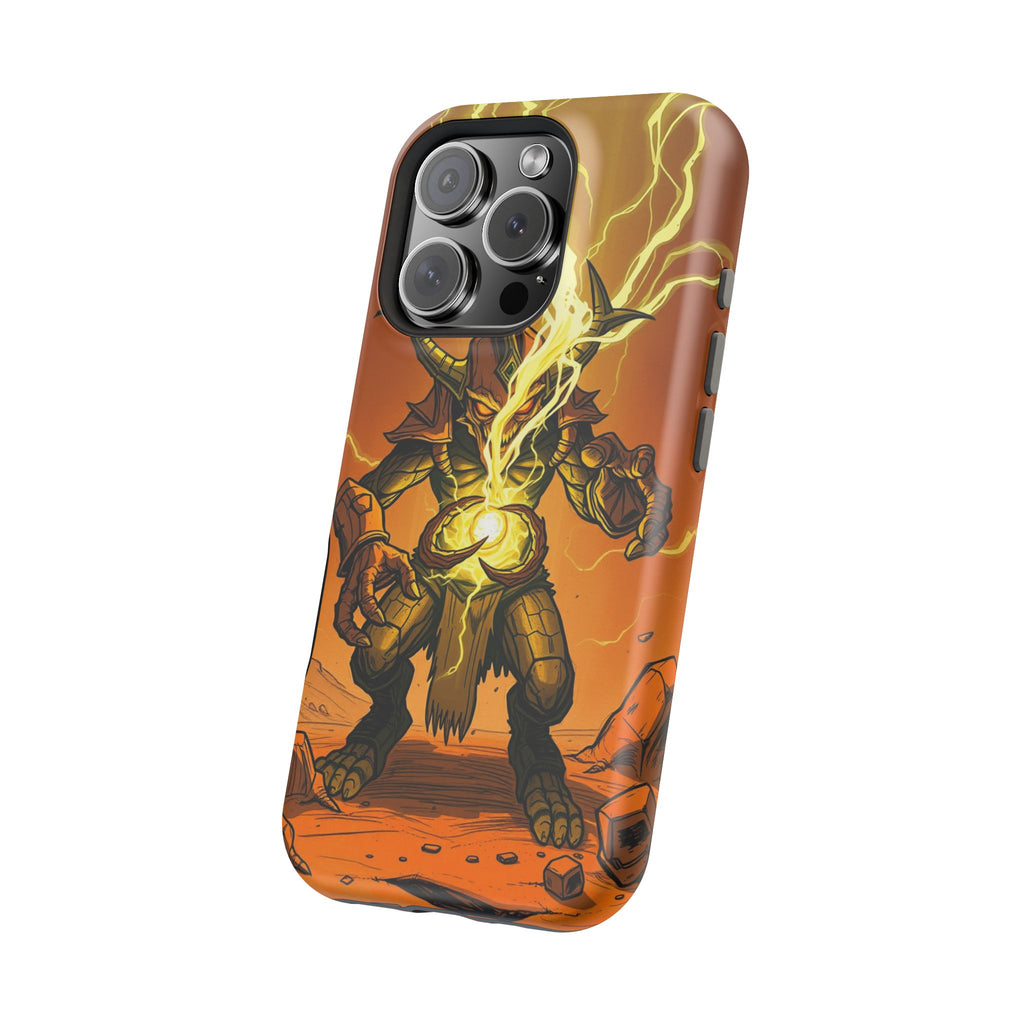 iPhone Burnt Orange And Sand Chaos Goblin Energy Clean Minimal Snap Case · iPhon