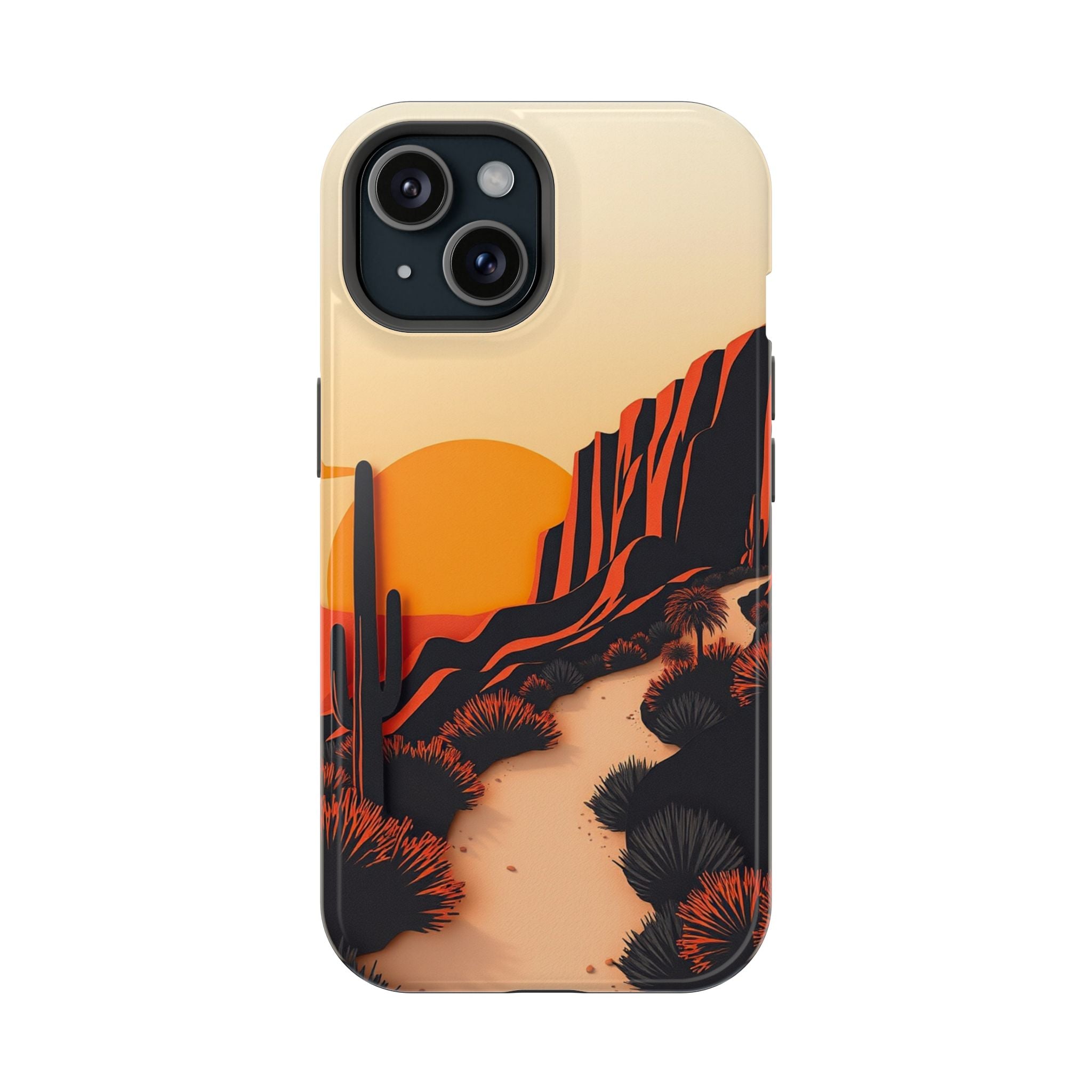 iPhone Serene Mesa Sunset Design 12 Slim Everyday Designer Case · iPhone Case