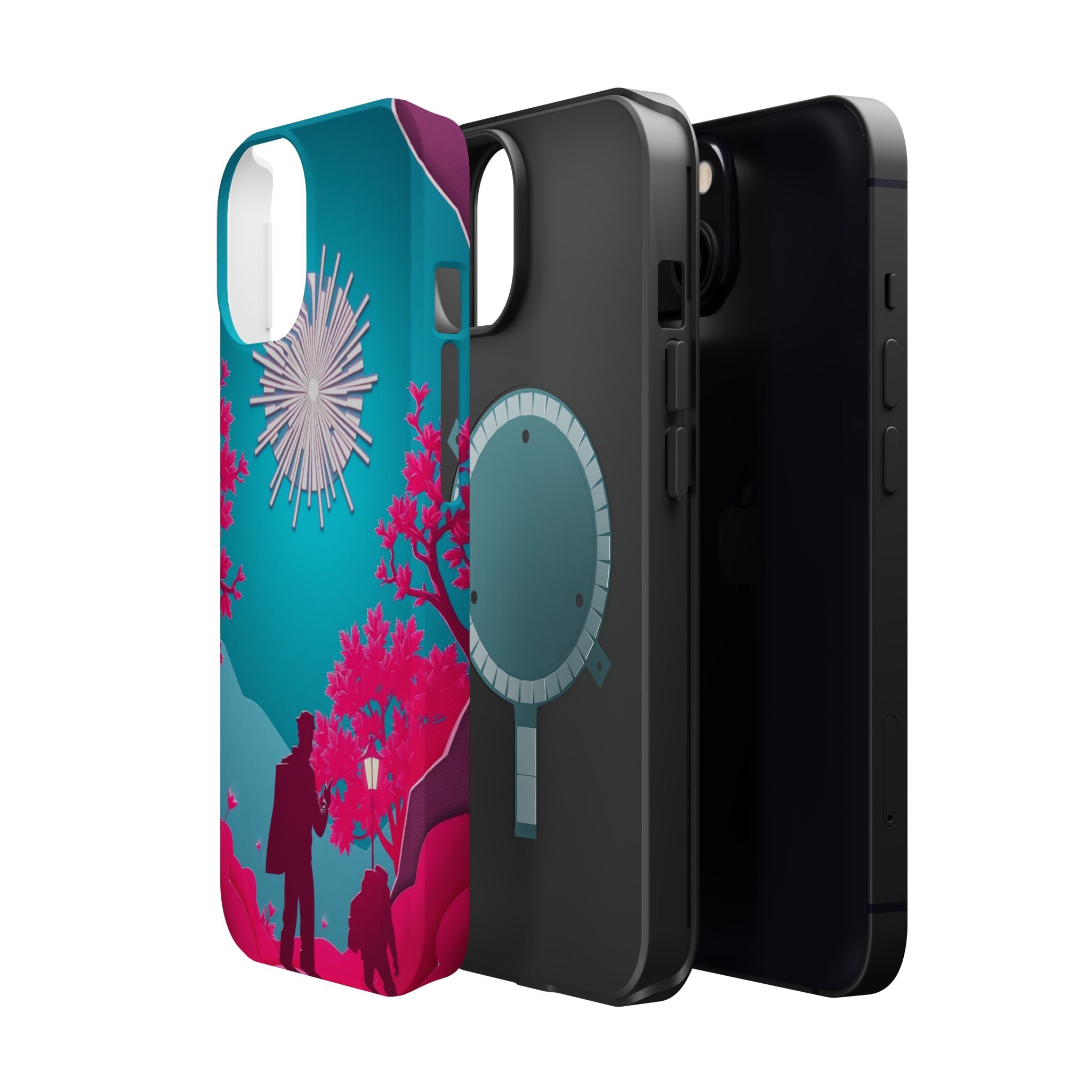 iPhone Bud Burst Paper Cut Art Slim Everyday Designer Case · iPhone Case