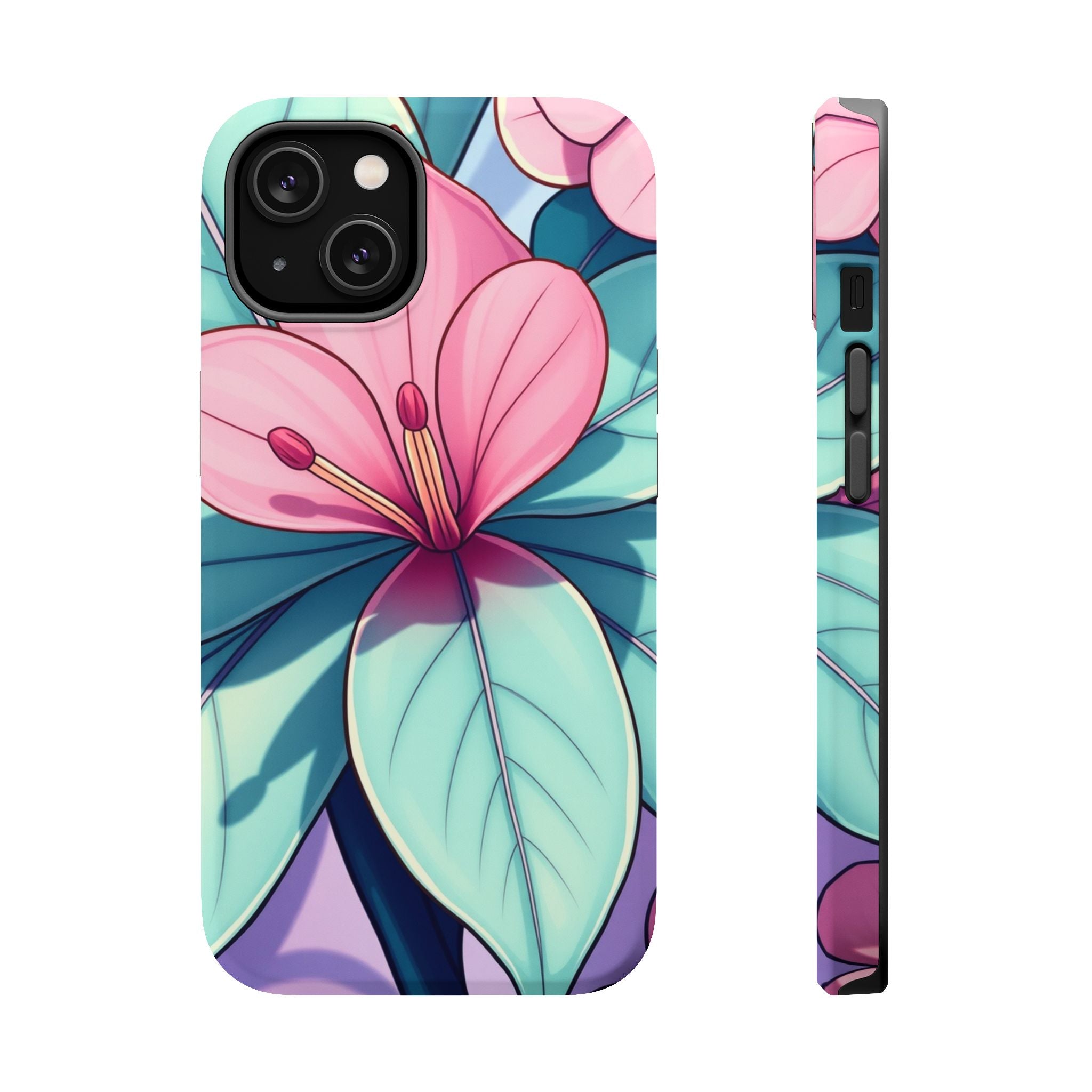 iPhone Earthy Tropical Bloom Design 11 Slim Everyday Designer Case · iPhone Case