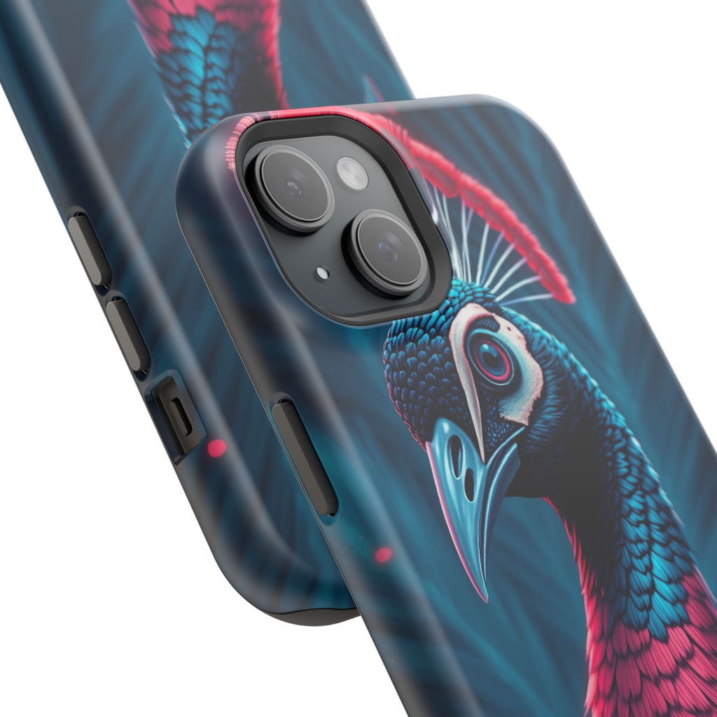 iPhone Nouveau Peacock Electric Art Slim Everyday Designer Case · iPhone Case