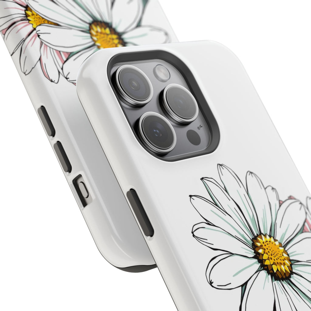 iPhone Daisy Chain Hand-Drawn Sketch Slim Everyday Designer Case · iPhone Case