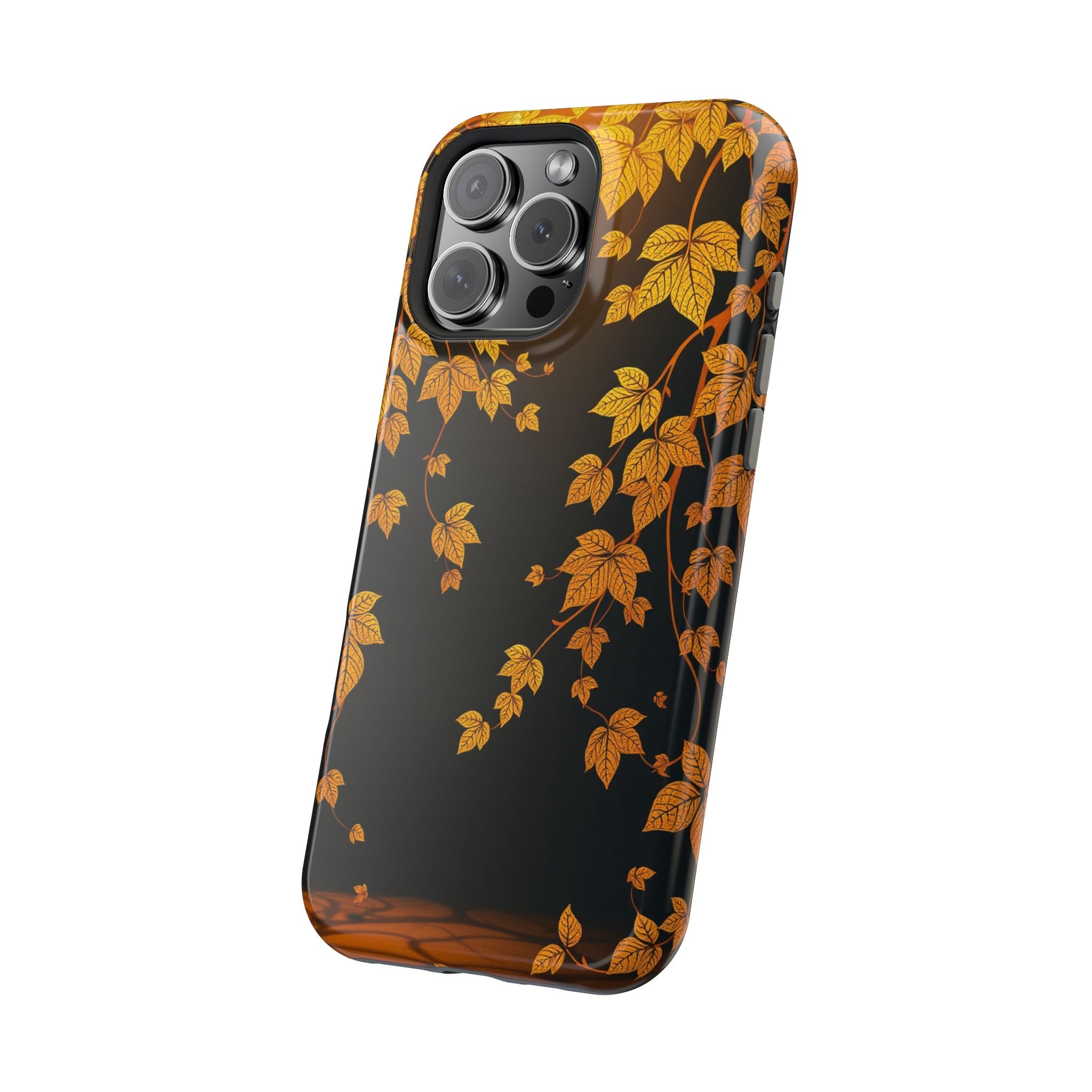 iPhone Mustard And Rust Art Nouveau Vine Slim Everyday iPhone 14 · iPhone Case