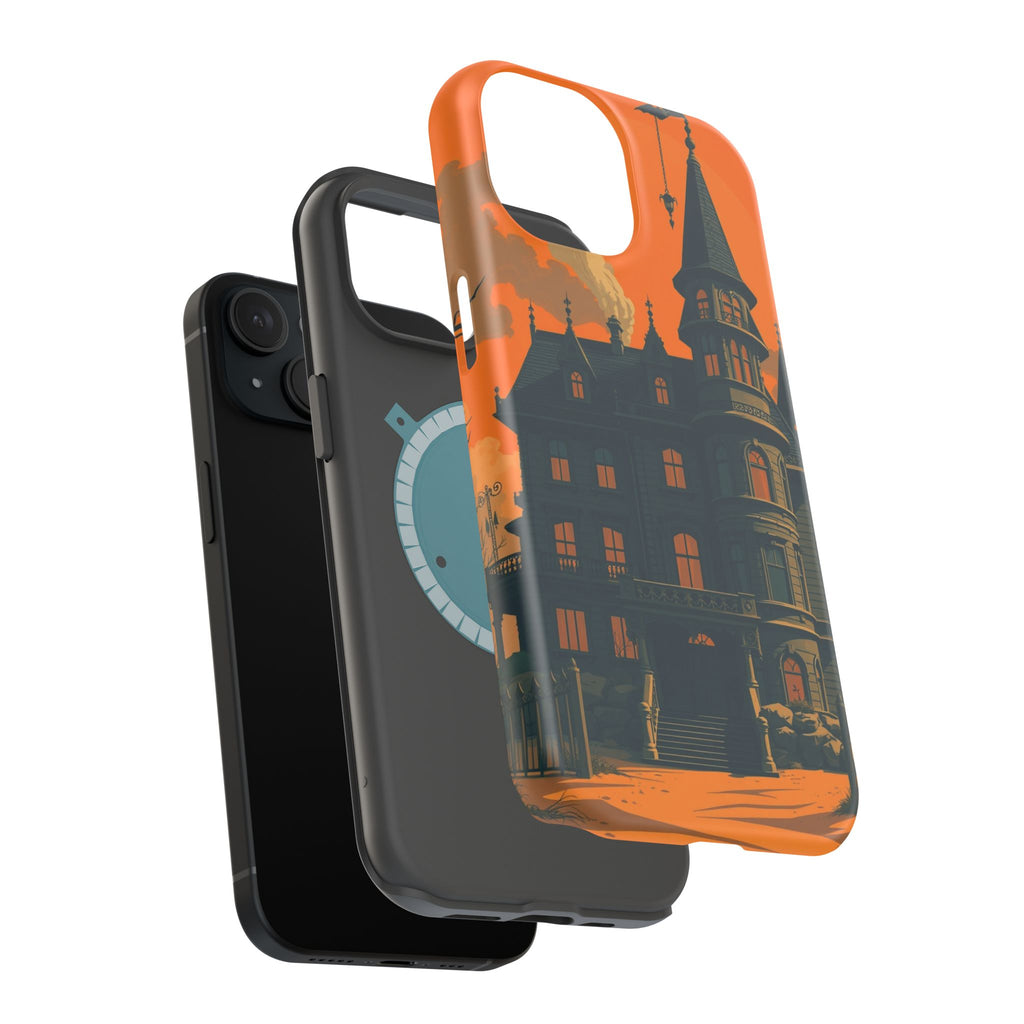 iPhone Vibrant Haunted Mansion Design Slim Everyday Designer Case · iPhone Case