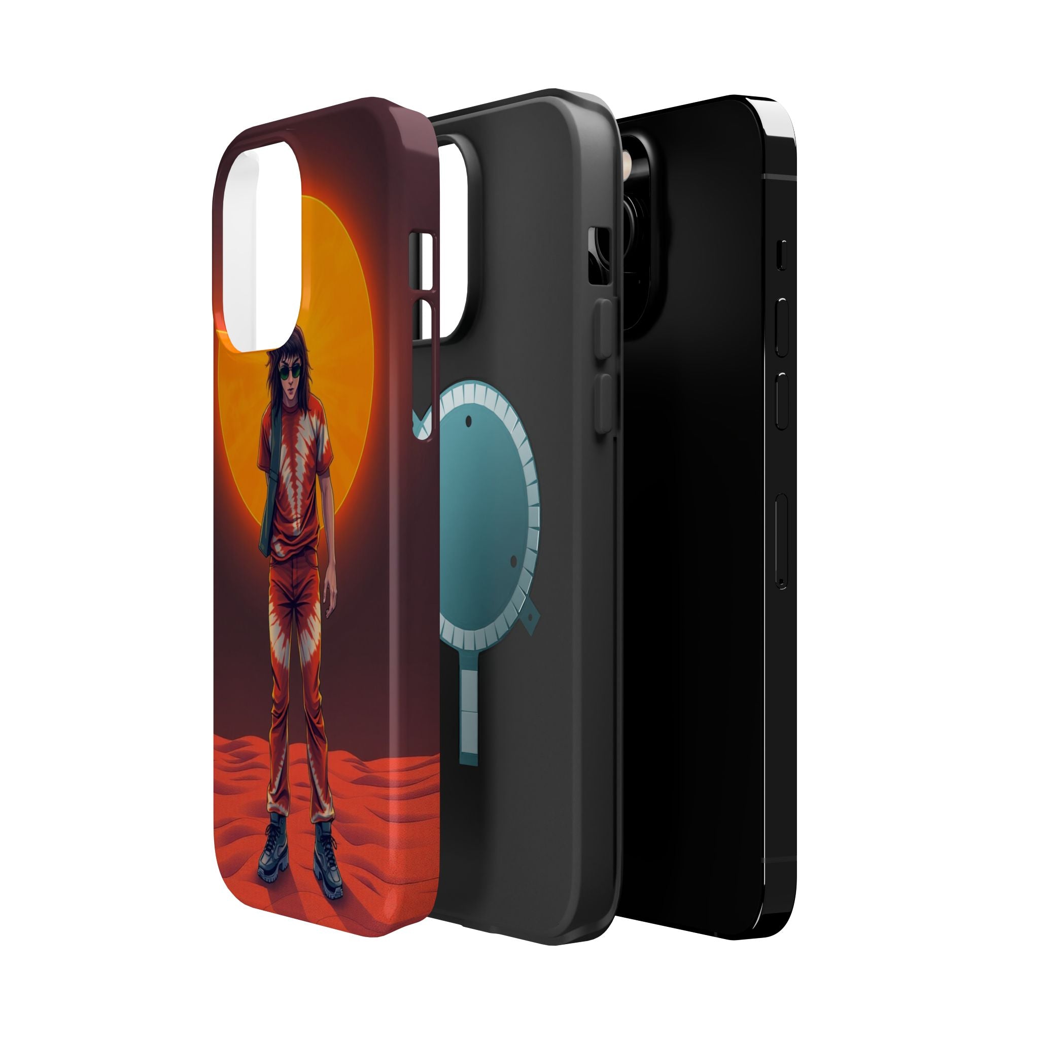 iPhone Tie-Dye 60s Enchanted Art Bold Modern Everyday Snap Case · iPhone Case