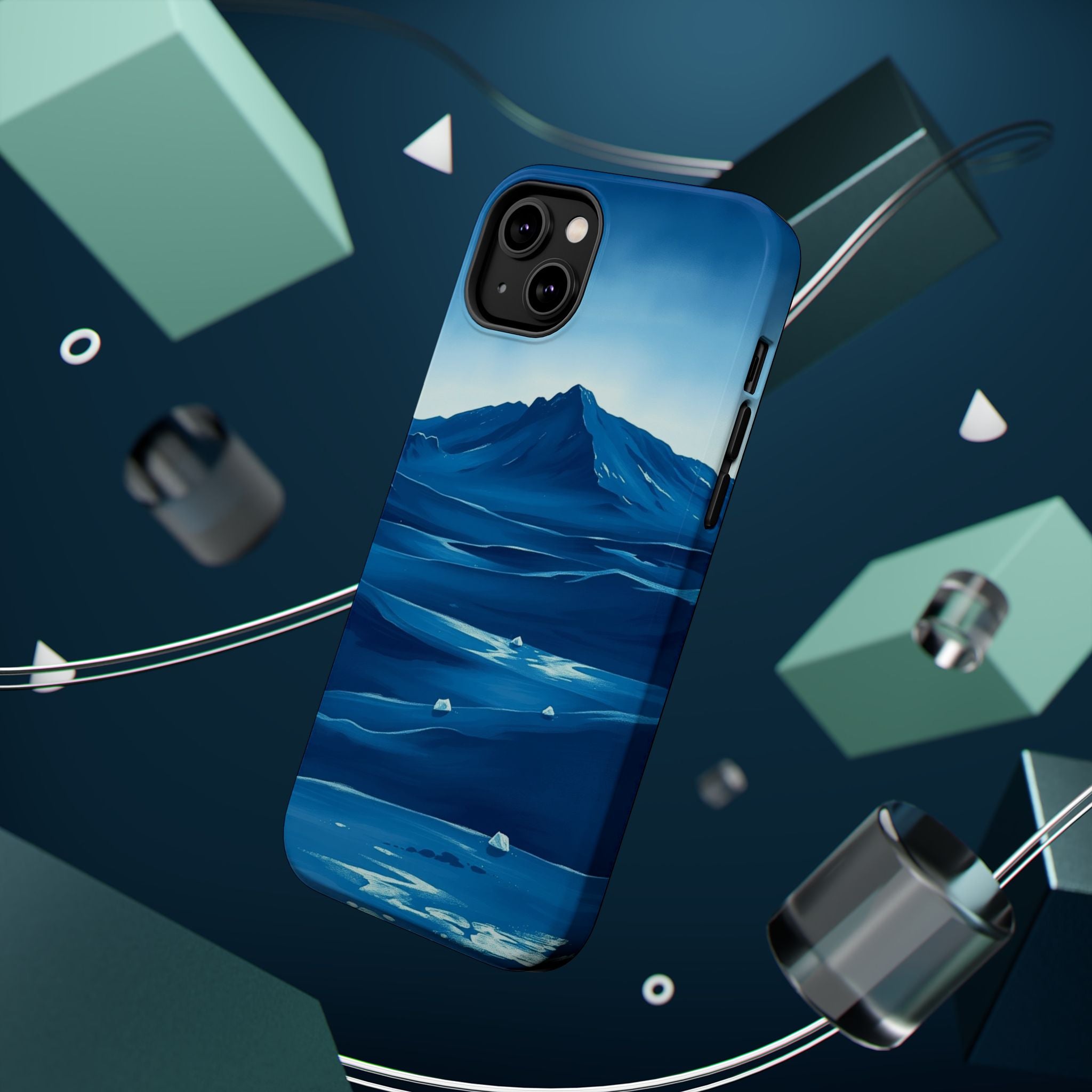 iPhone Radiant Tundra Expanse Design Slim Everyday Designer Case · iPhone Case