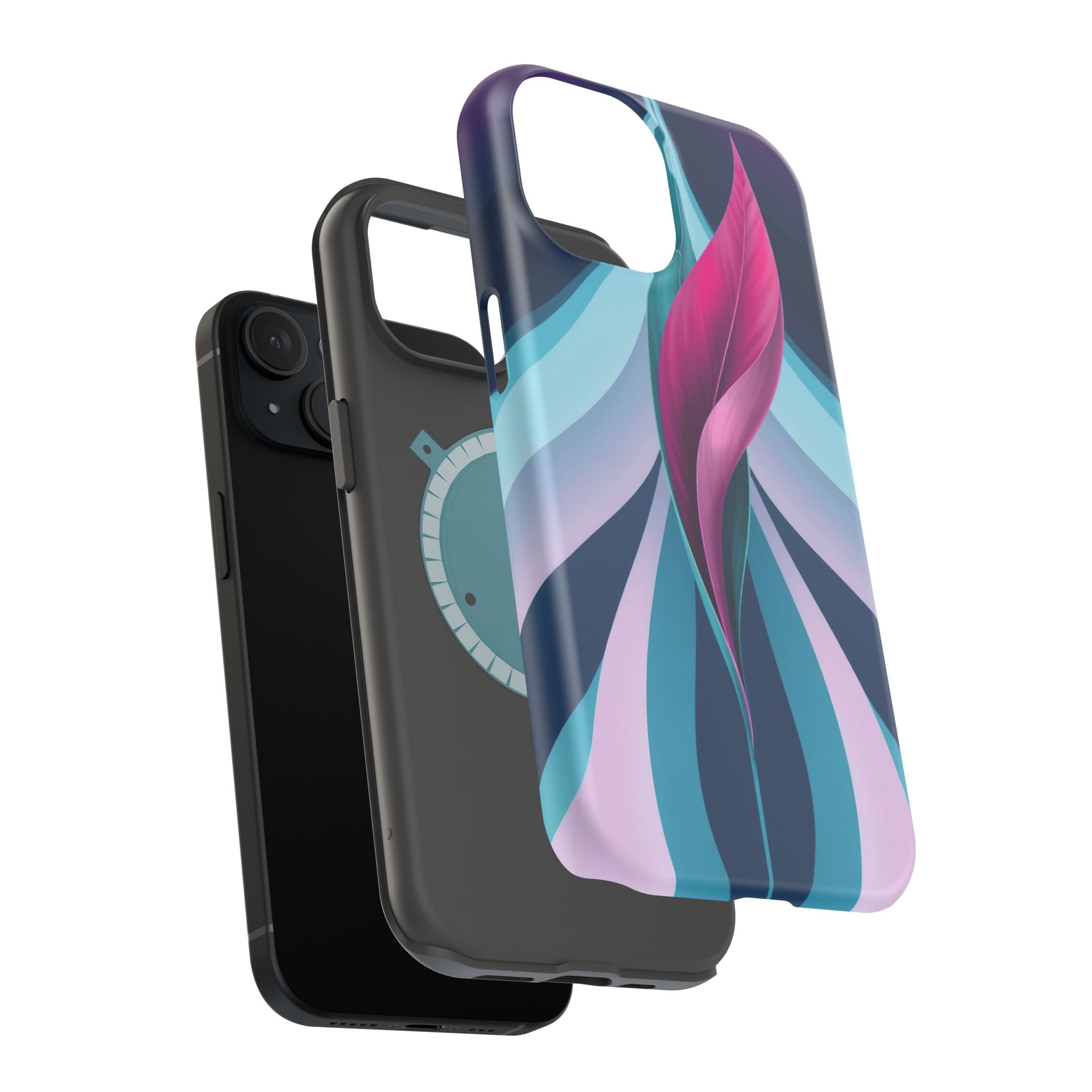 iPhone Vibrant Bloom and Leaf Design Slim Everyday iPhone 10 Designer · iPhone C