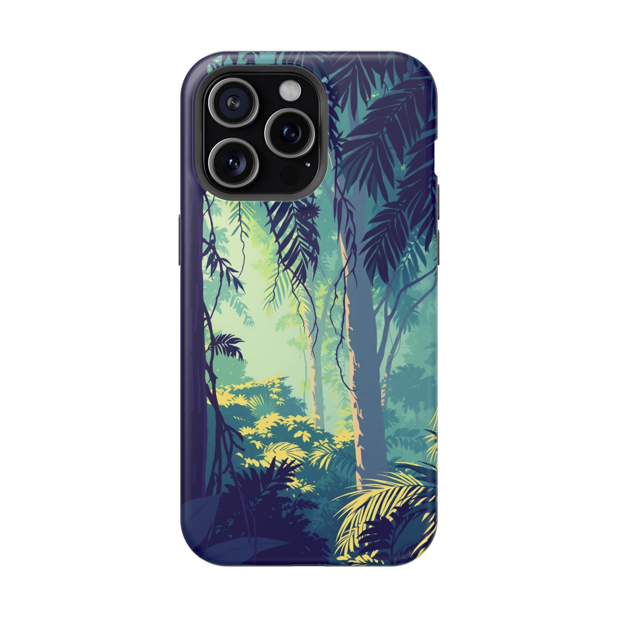 iPhone Mint And Blush Rainforest Canopy Slim Everyday iPhone Designer · iPhone C