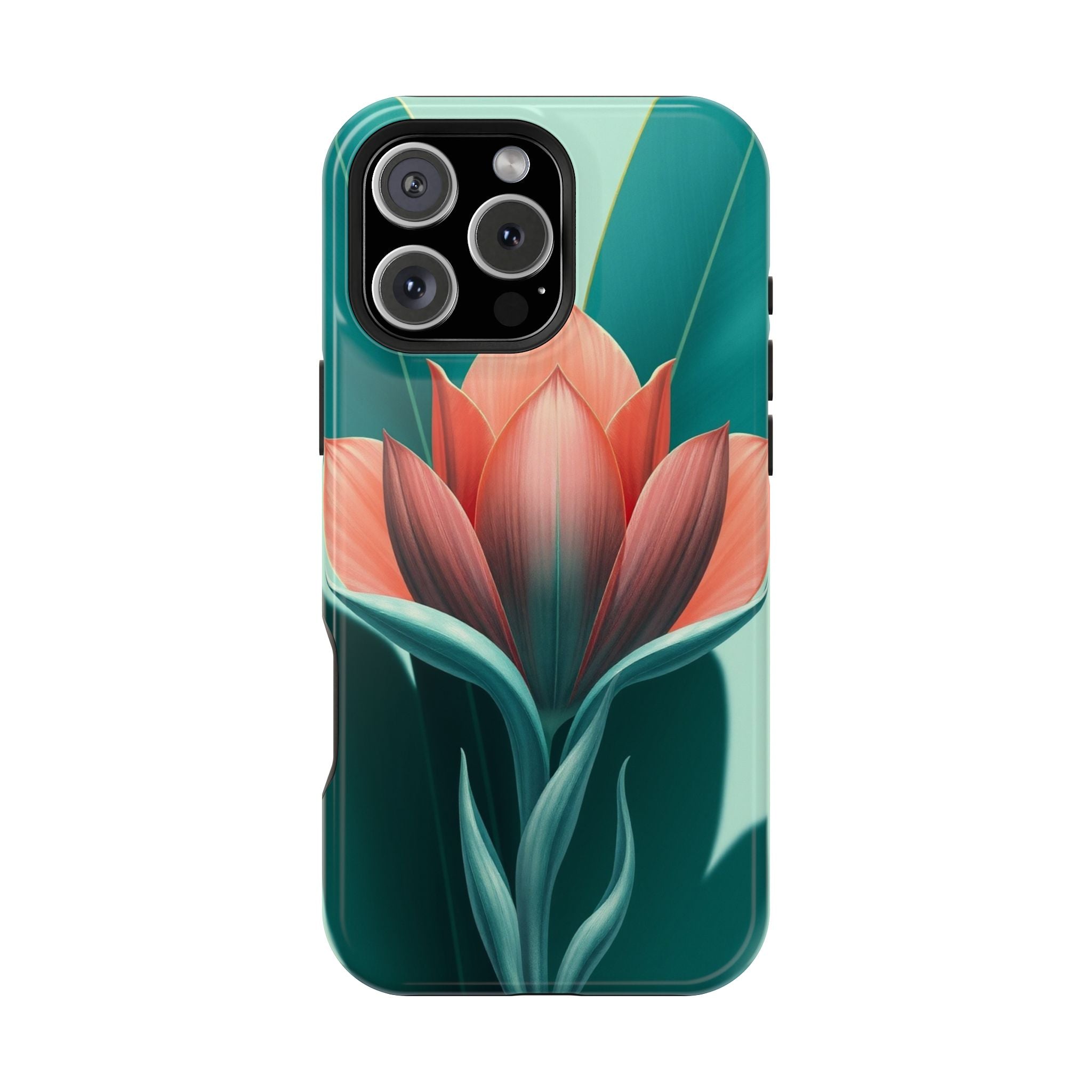 iPhone Dreamy Botanical Illustration Design Soft iPhone 14 Finish · iPhone Case