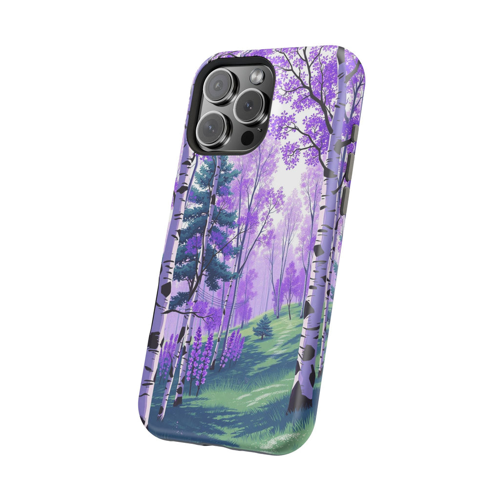 iPhone Birch Grove Electric Art Slim Everyday Designer Case · iPhone Case