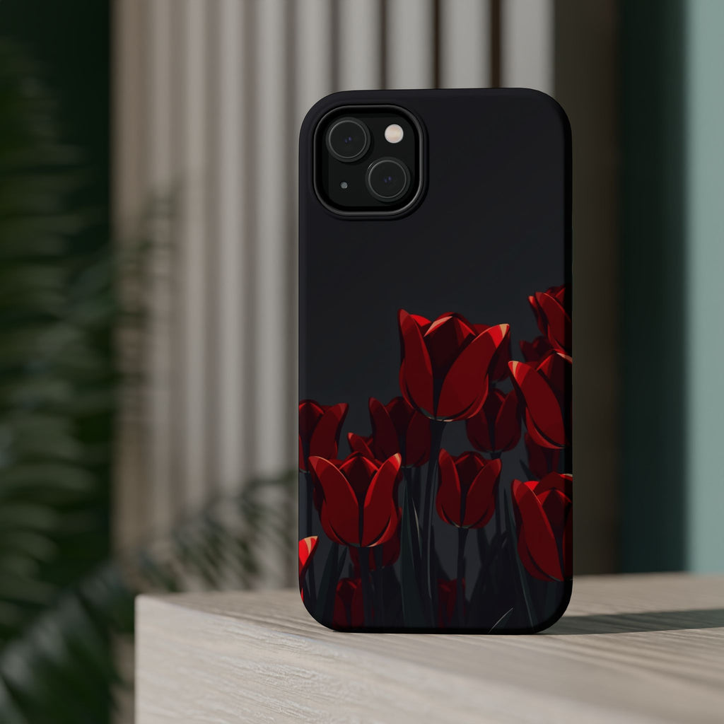 iPhone Tulip Row Mystic Art 10 Slim Everyday Designer Case · iPhone Case
