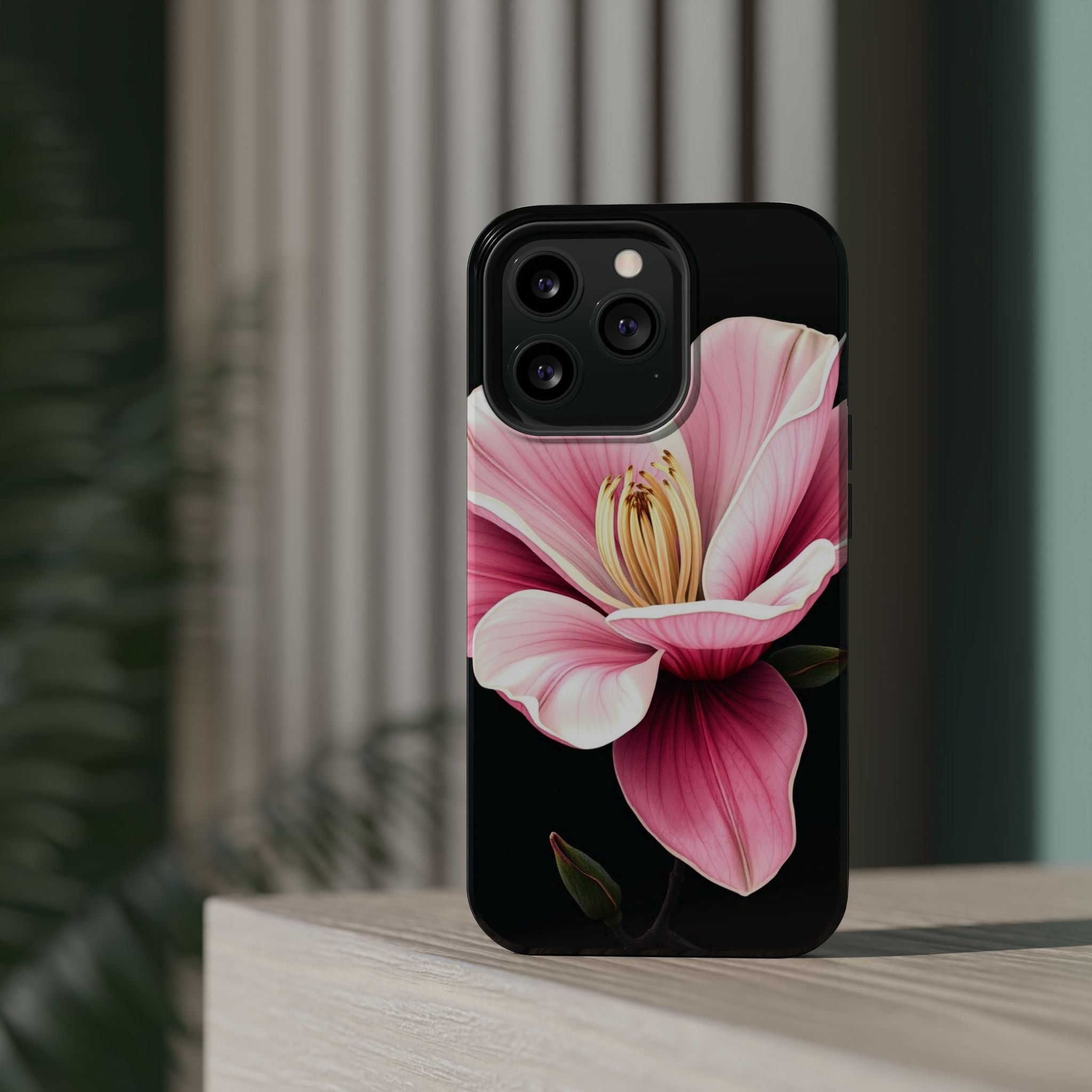 iPhone Magnolia Dream Dark Gothic Ink Slim Everyday Designer Case · iPhone Case