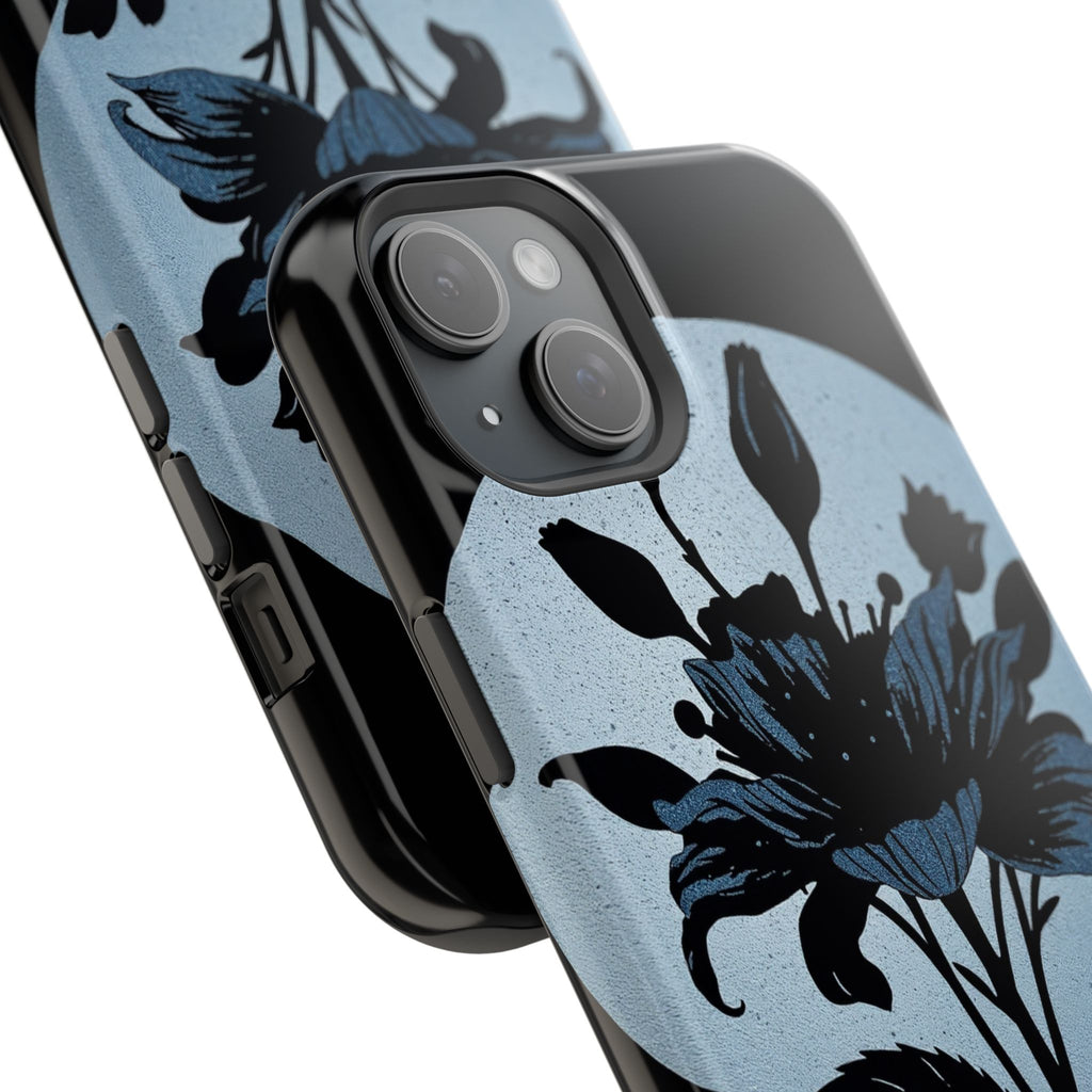 iPhone Radiant Floral Silhouette Design Slim Everyday Designer Case · iPhone Cas