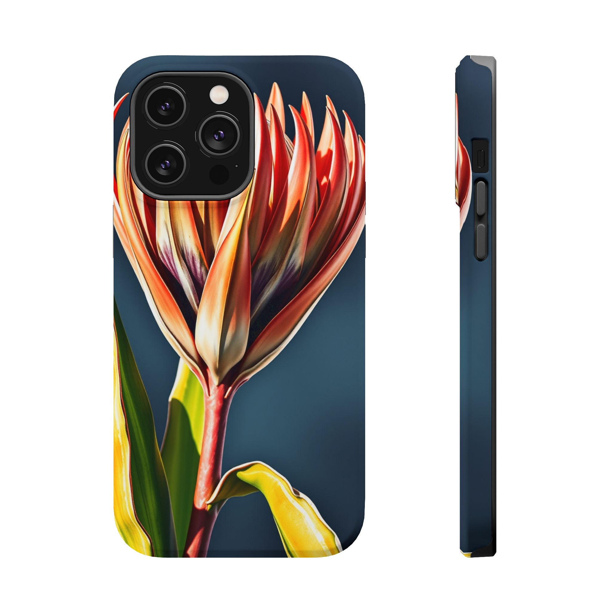 iPhone Protea Bold Vibrant Watercolor Slim Snap Case Ga · iPhone Case