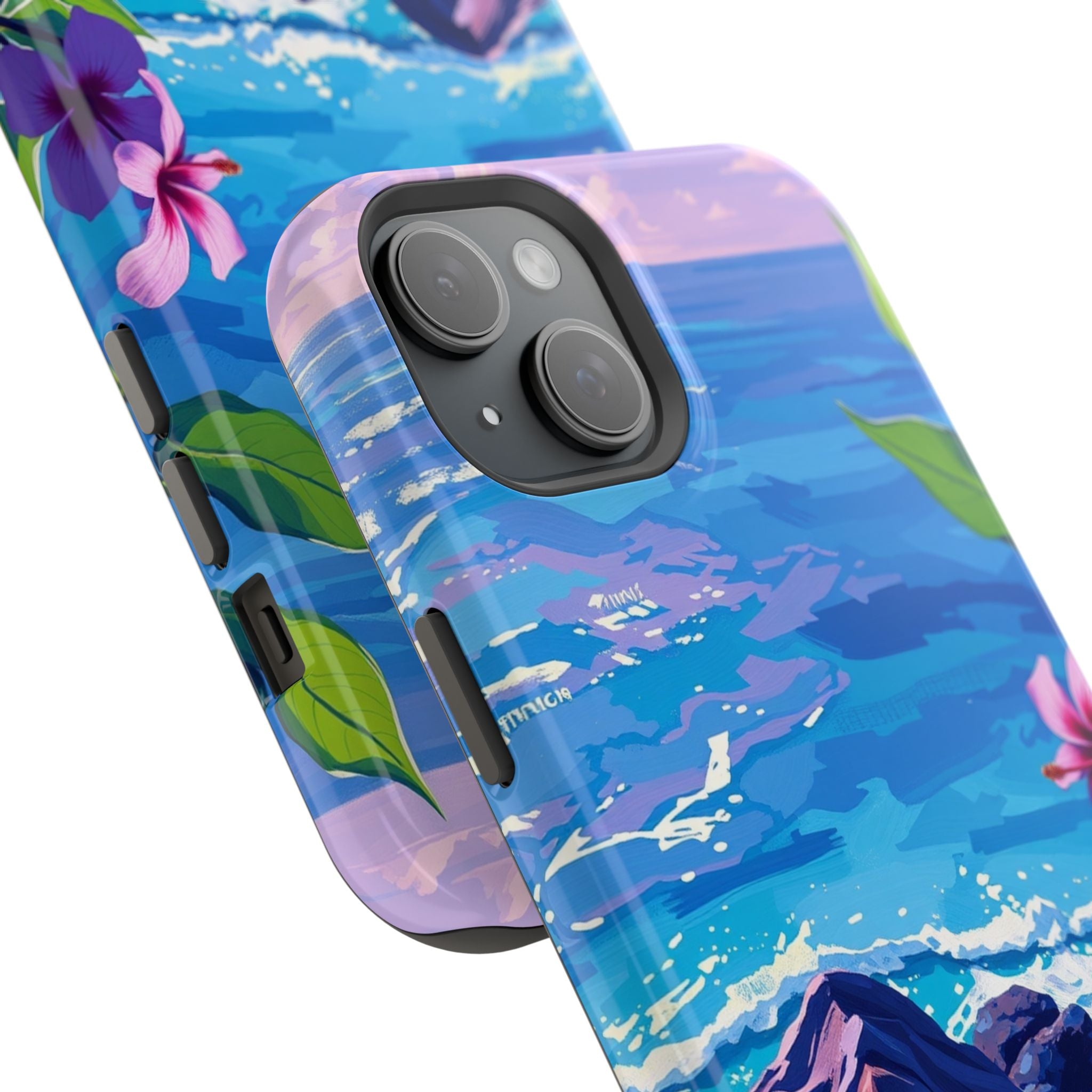 iPhone Hibiscus Coast Enchanted Art Slim Everyday Designer Case · iPhone Case