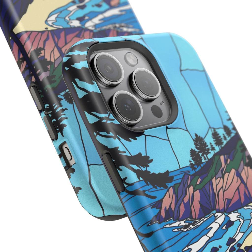 iPhone Indigo And Violet Pebble Beach Slim Everyday iPhone 11 Designer · iPhone