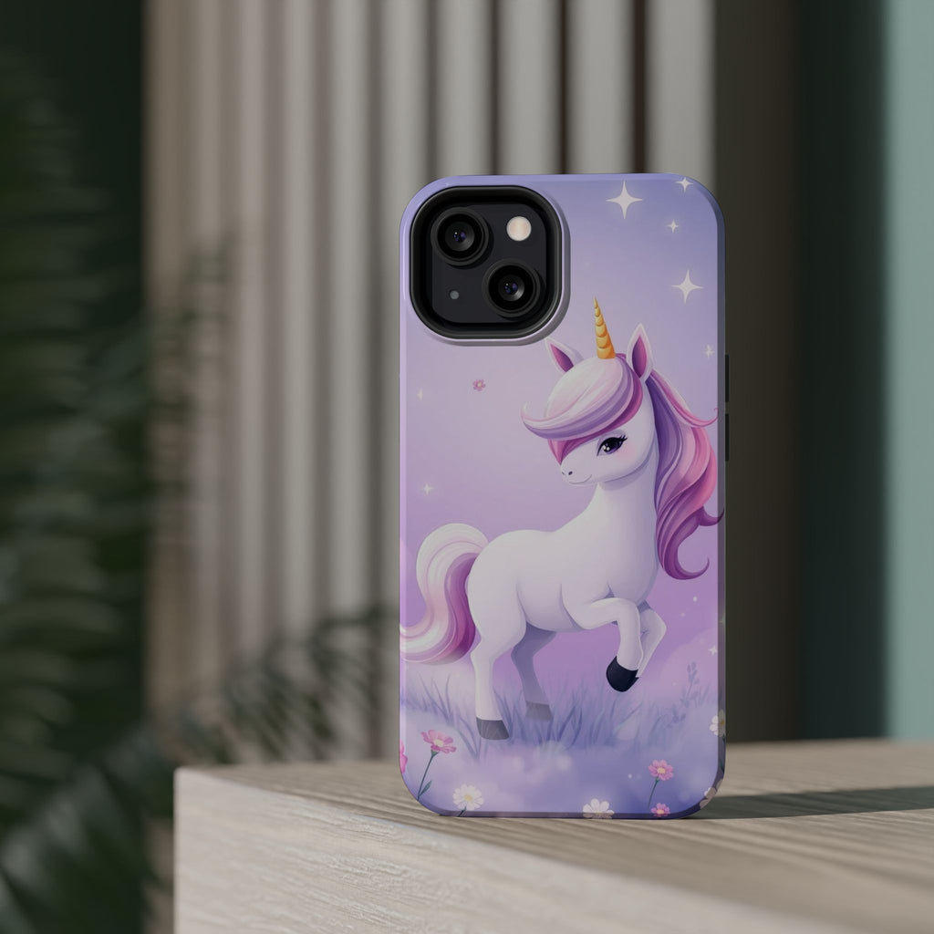 iPhone Lilac Mist Unicorn Kids Fun iPhone Phone Case Gift Artistic · iPhone Case