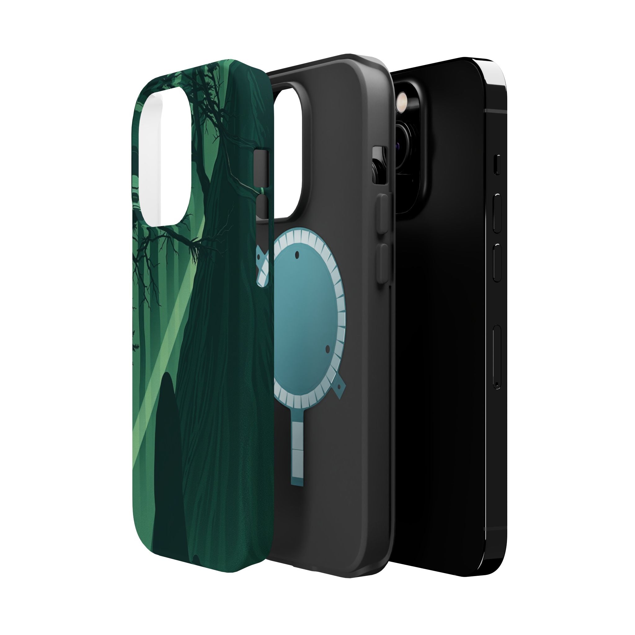 iPhone Sage And Ivory Dark Forest Spirits Slim Everyday Designer Case · iPhone C