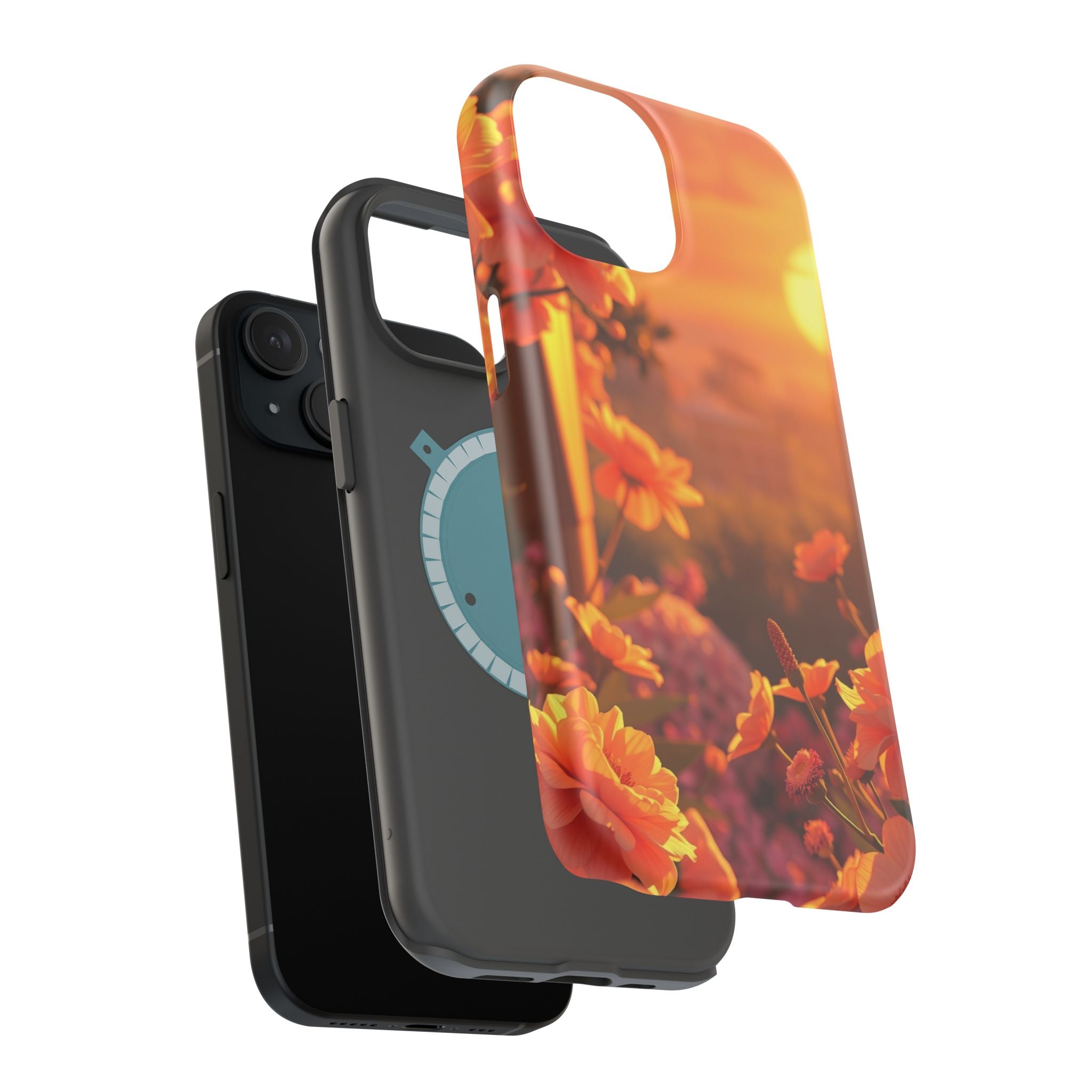 iPhone Garden Party Bloom Electric Art Slim Everyday Designer Case · iPhone Case
