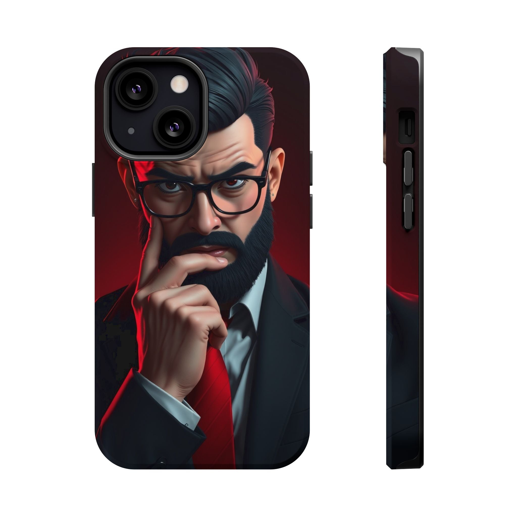 iPhone Vibrant Professional Overthinker Design Soft Finish Everyday Case · iPhon