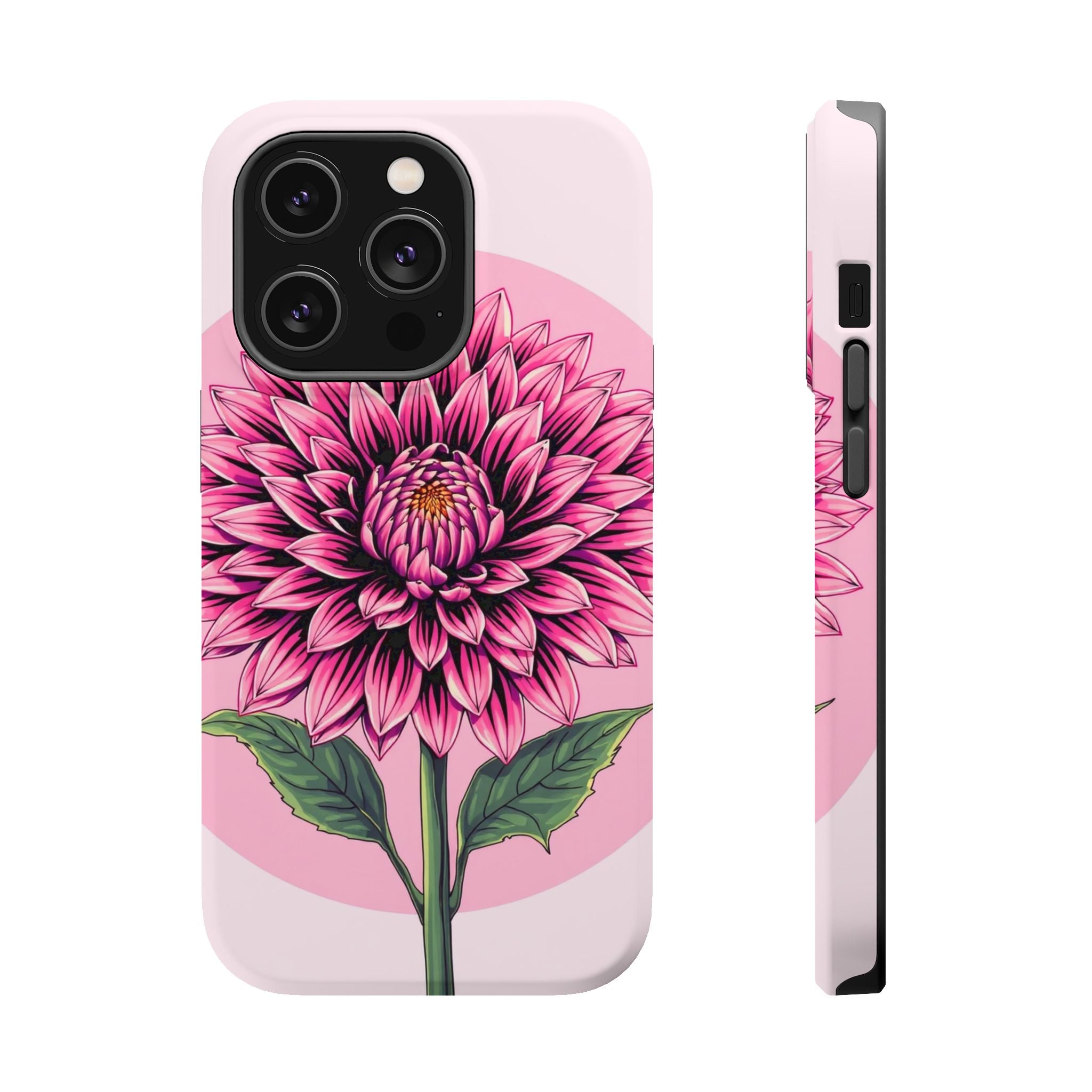 iPhone Rose Pink And Cream Chrysanthemum Classic Clean iPhone Minimal · iPhone C