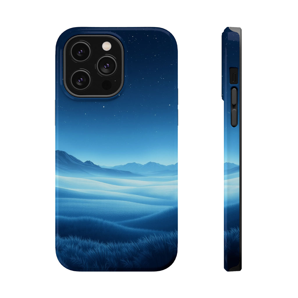 iPhone Midnight Blue And Silver Tundra Expanse Clean iPhone 17 Minimal · iPhone