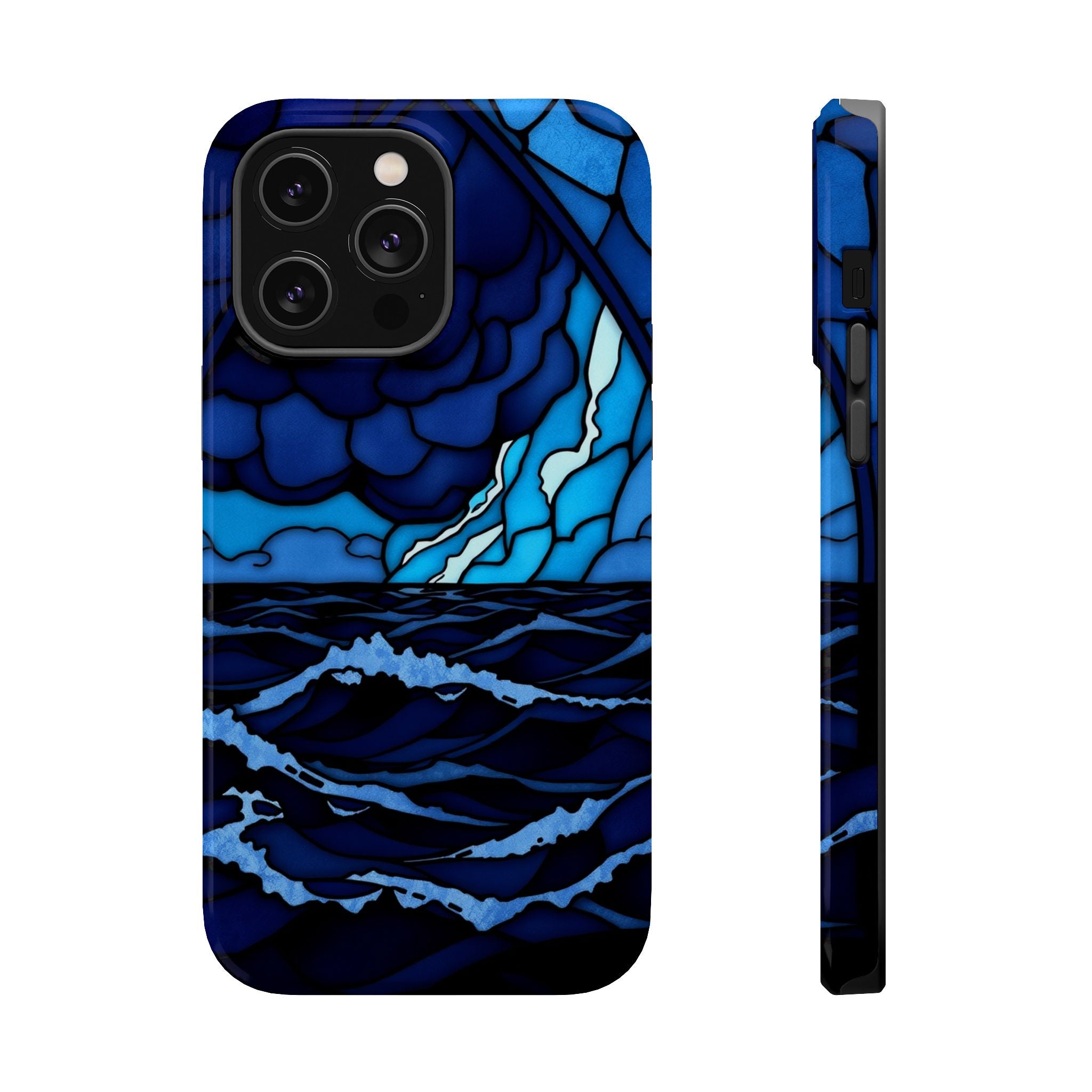 iPhone Earthy Storm at Sea Design Bold Modern Everyday Snap Case · iPhone Case