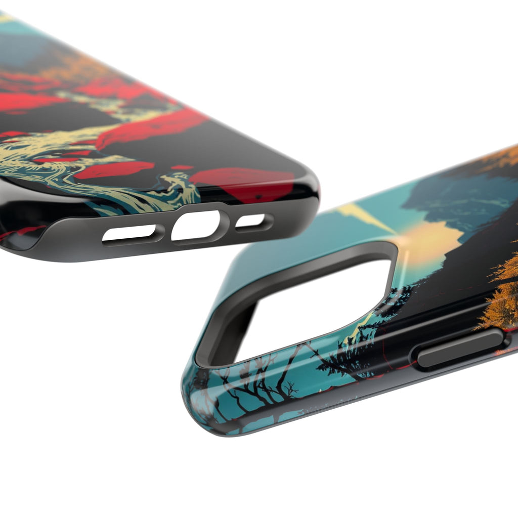 iPhone Earthy Spring Creek Design Bold Modern Everyday Snap Case · iPhone Case