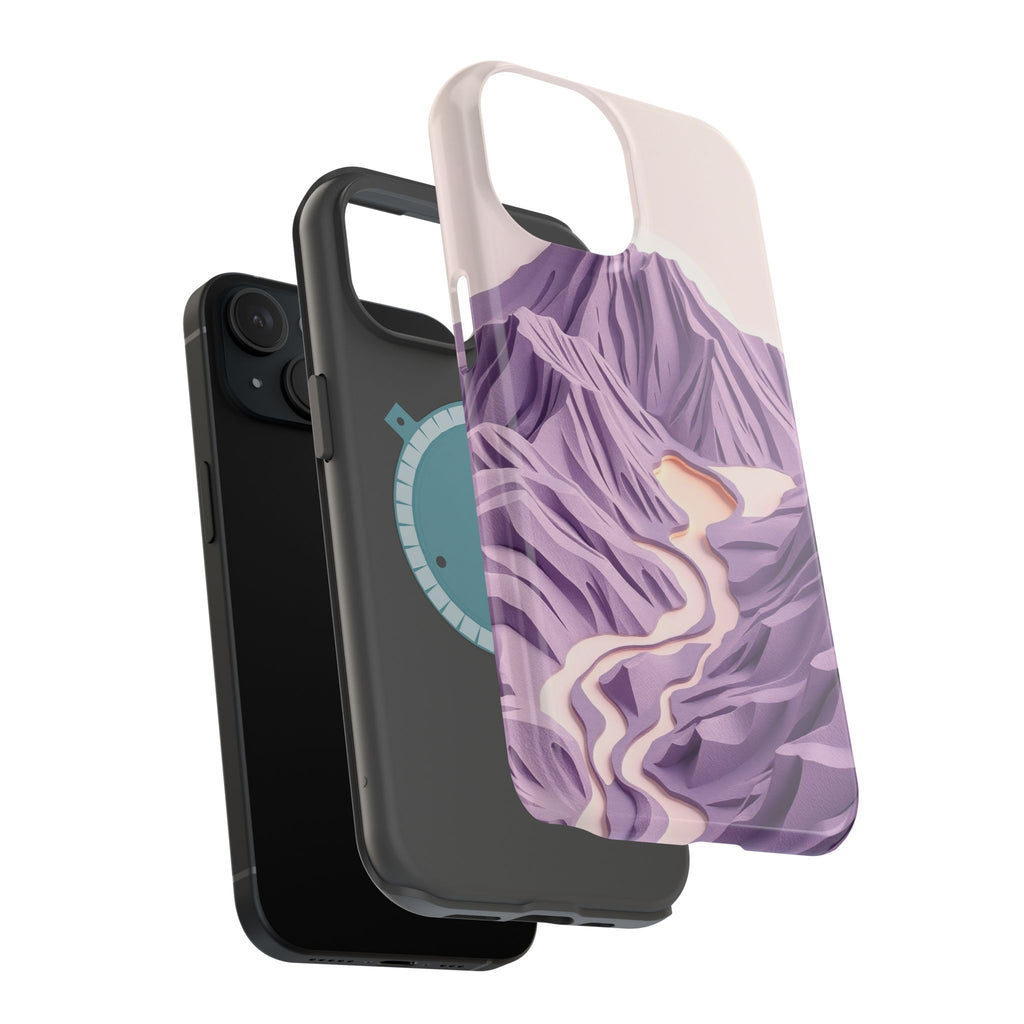iPhone Vibrant Lava Field Design Bold Modern Everyday Snap Case · iPhone Case