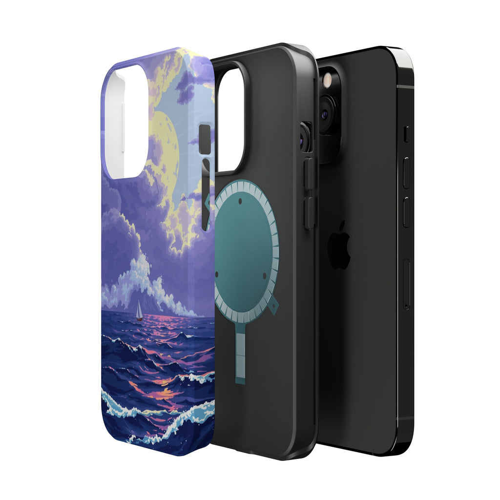iPhone Storm at Sea Enchanted Art 13 Slim Everyday Designer Case · iPhone Case