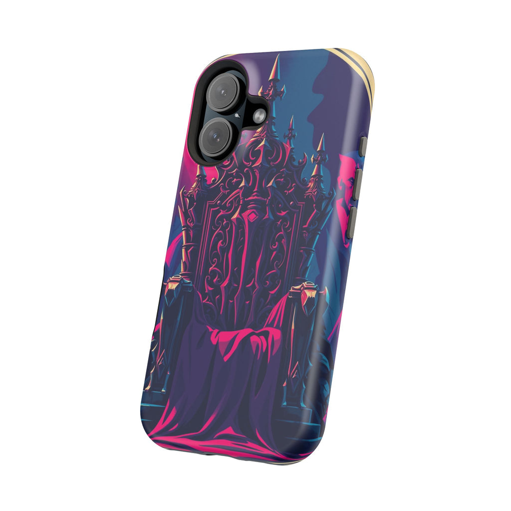 iPhone Lich King Throne Vintage Retro Poster Slim Everyday Designer Case · iPhon