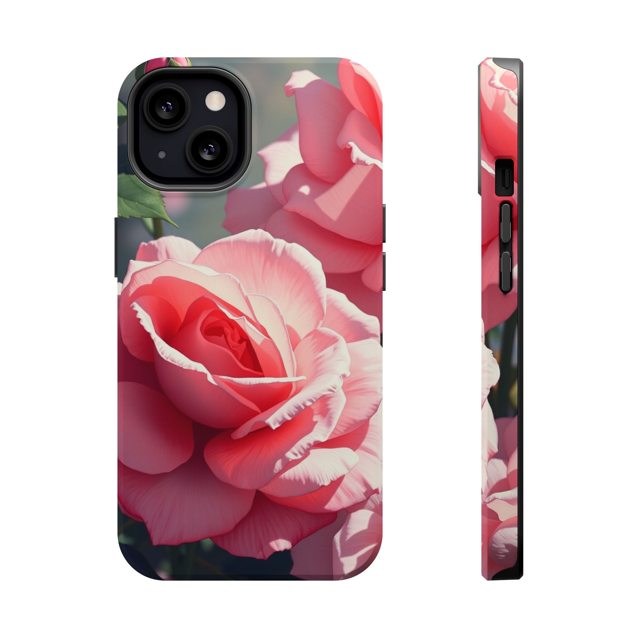 iPhone Serene Rose Garden Design Bold Modern Everyday Snap Case · iPhone Case
