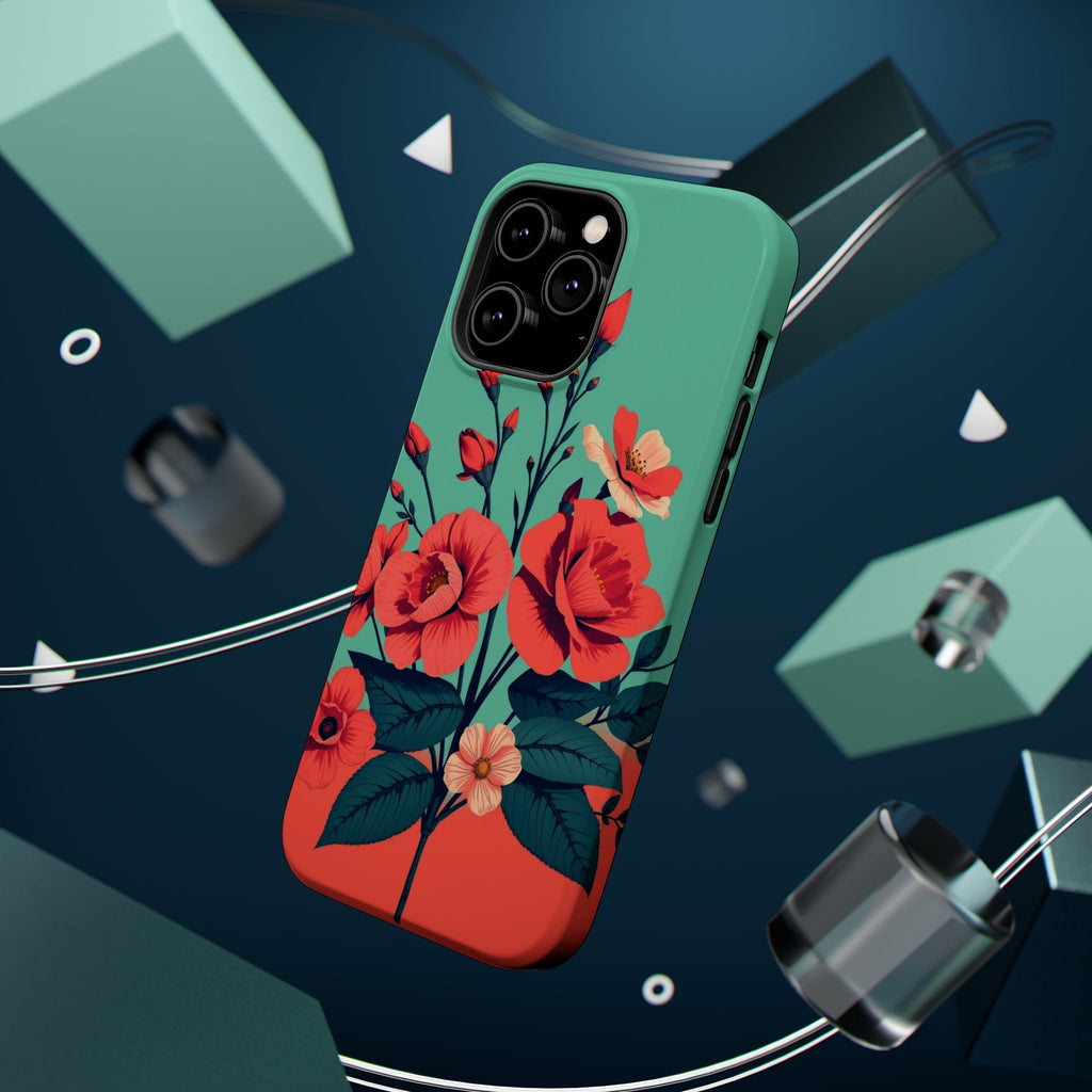 iPhone Pin-up Floral Cinematic Art Bold Modern Everyday Snap Case · iPhone Case