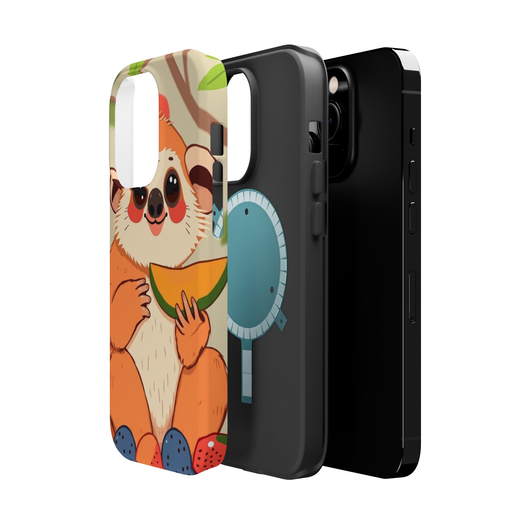 iPhone Slow Loris with Fruit Kids Fun iPhone Phone Case Gift Slim · iPhone Case