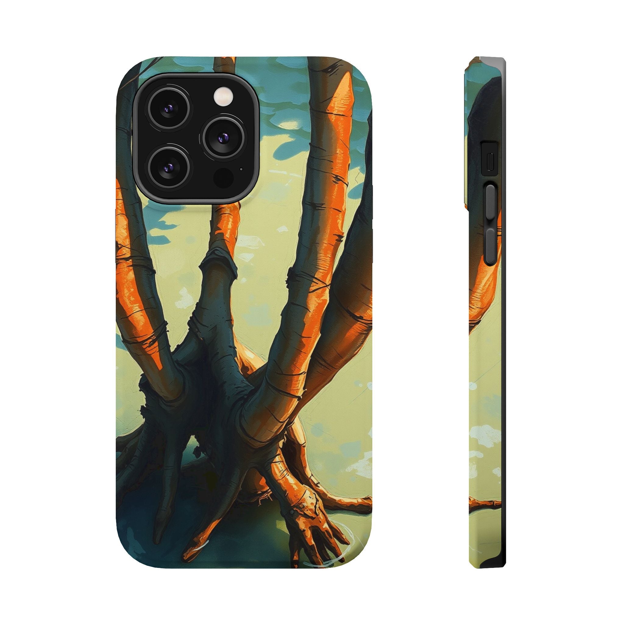 iPhone Mangrove Roots Mystic Art Bold Modern Everyday Snap Case · iPhone Case