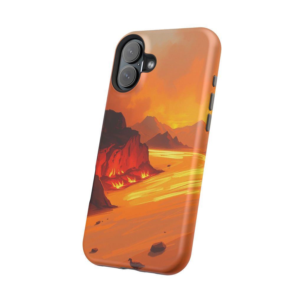 iPhone Burnt Orange And Sand Wildfire Glow Slim iPhone Everyday · iPhone Case