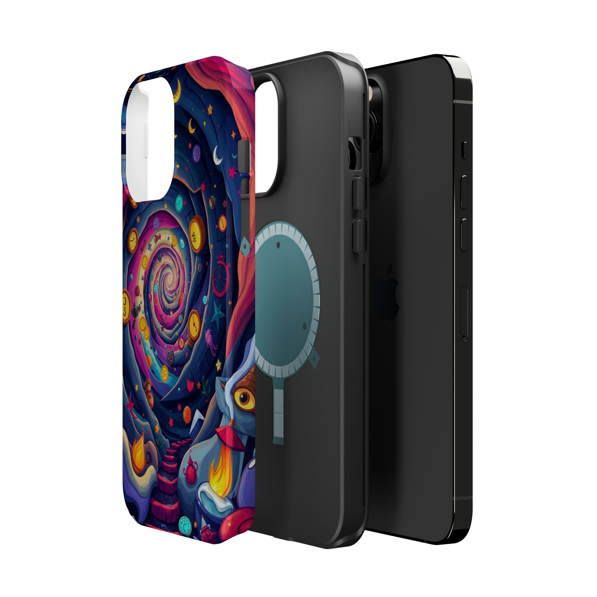 iPhone Time Portal Swirl Kids Fun iPhone Phone Case Gift Clean Minimal · iPhone