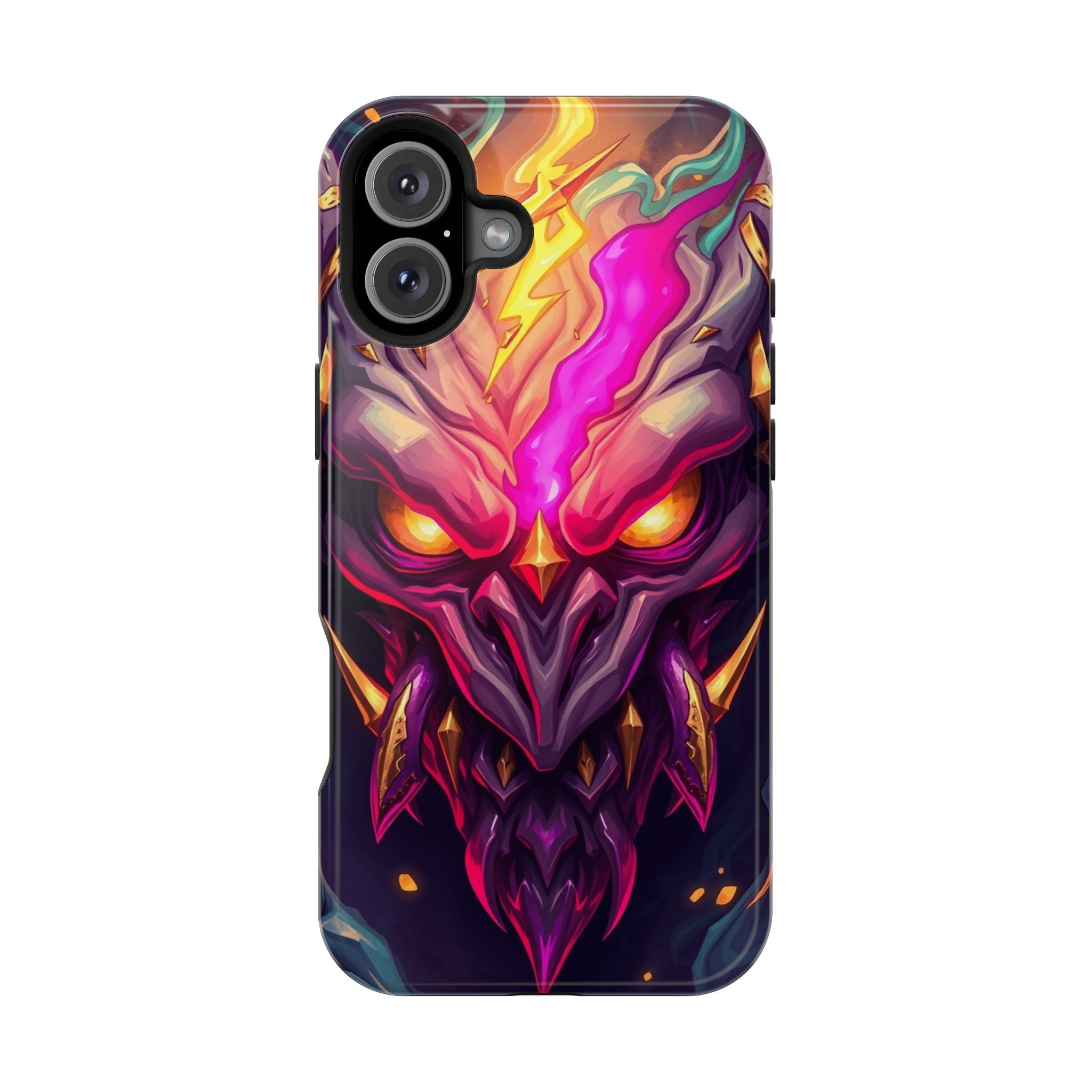 iPhone Chaos Goblin Energy Gold Foil Luxury Slim Everyday Designer Case · iPhone