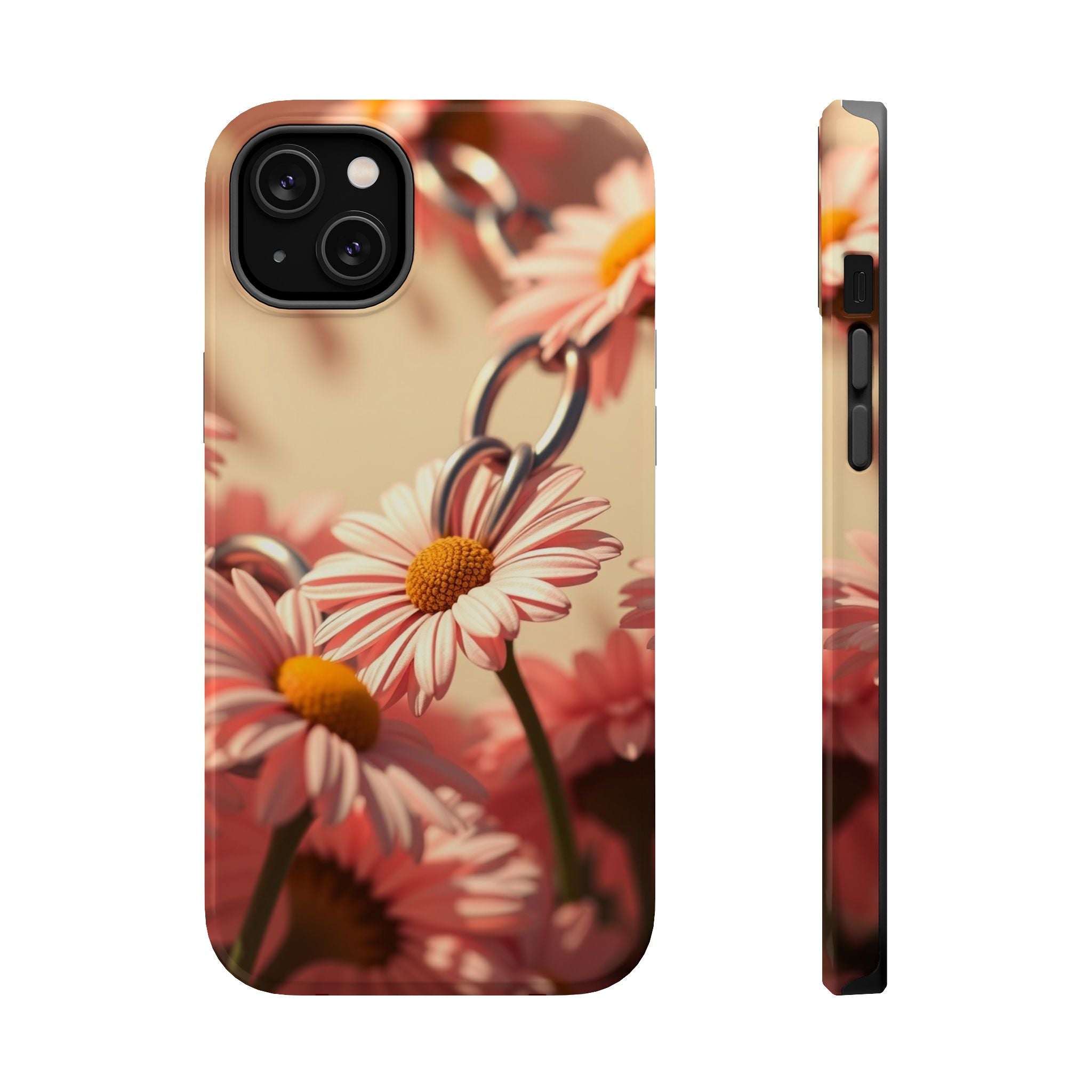 iPhone Vibrant Daisy Chain Design Bold Modern Everyday Snap Case · iPhone Case
