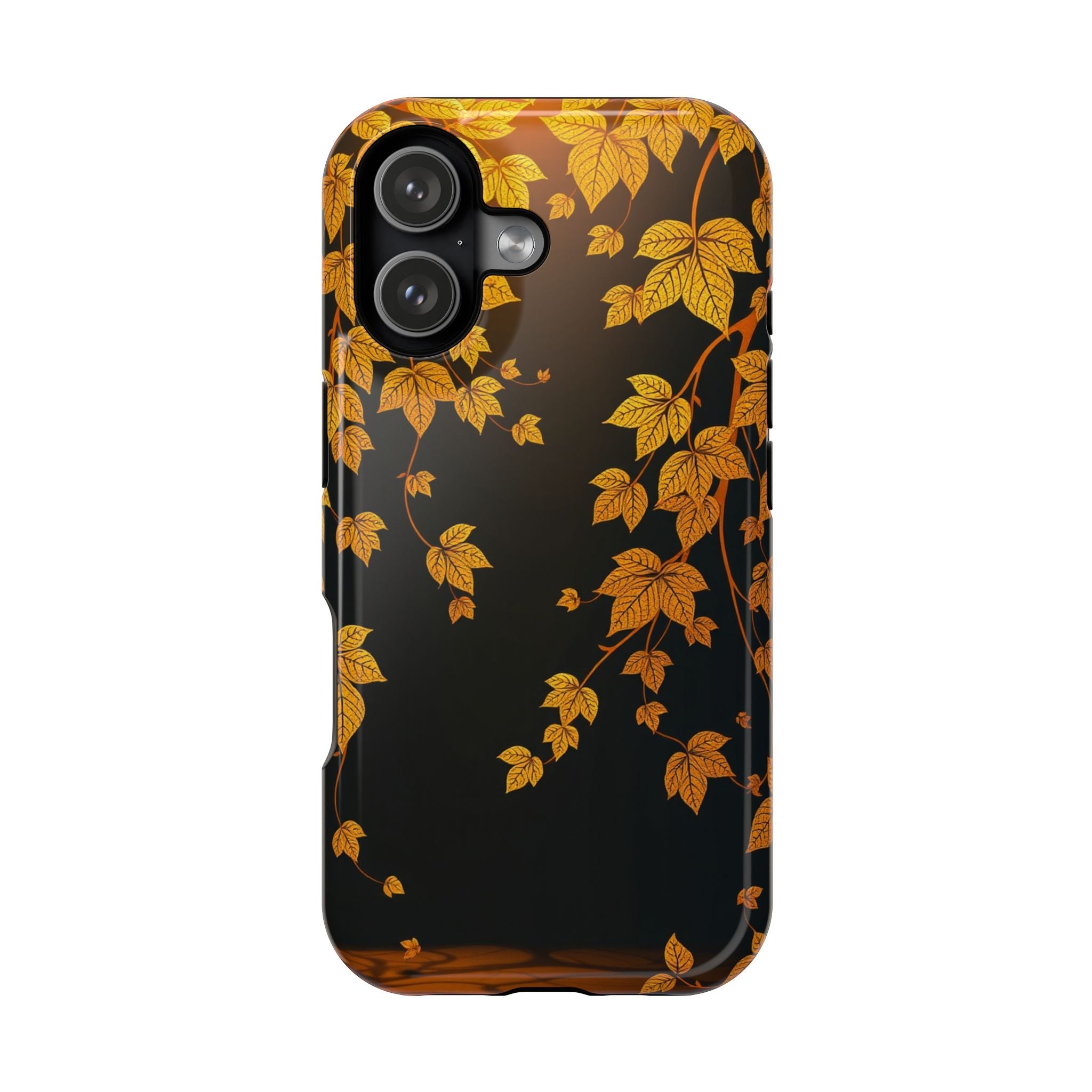 iPhone Mustard And Rust Art Nouveau Vine Slim Everyday iPhone 14 · iPhone Case