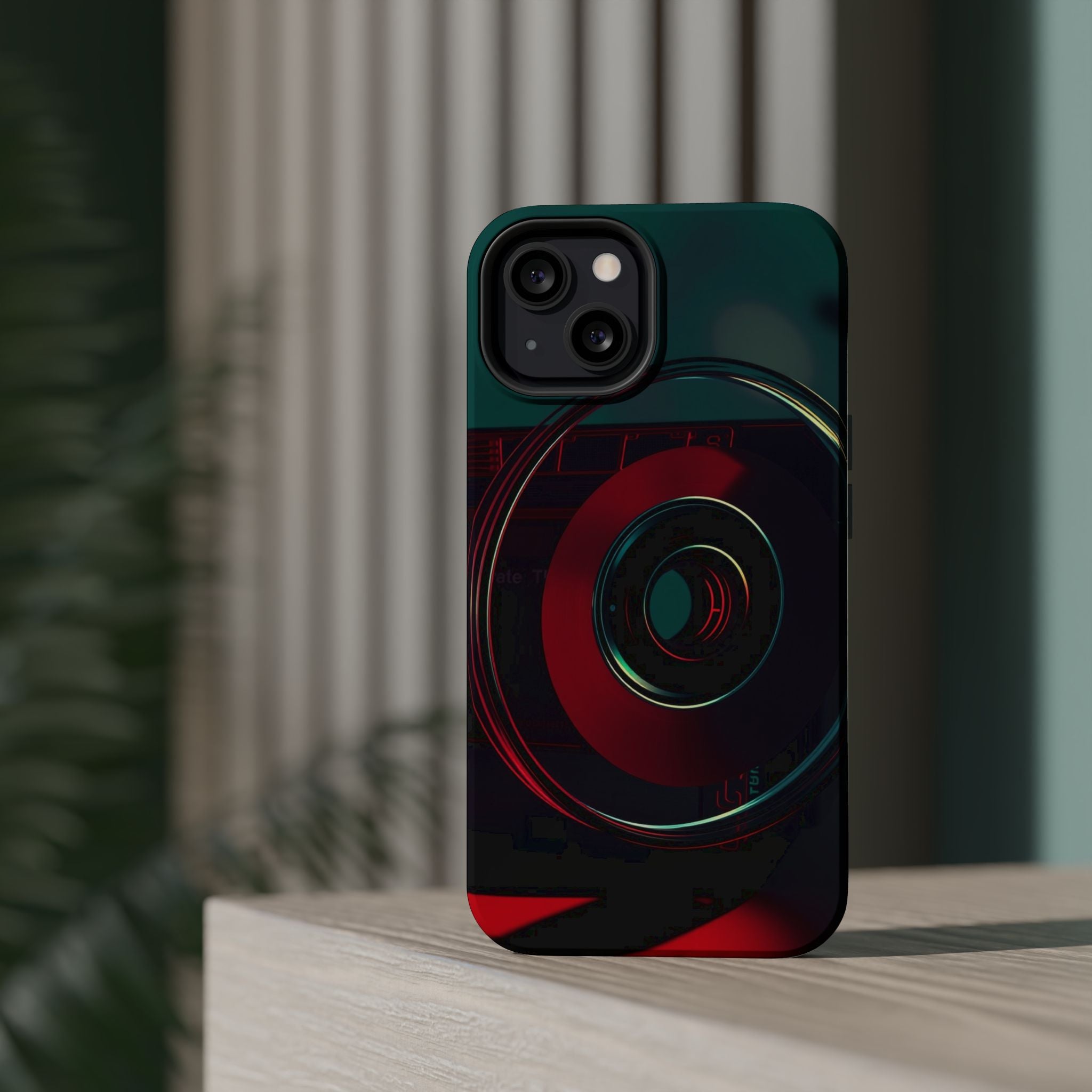 iPhone Vibrant Cassette Tape Rewind Design Slim Everyday Designer Case · iPhone