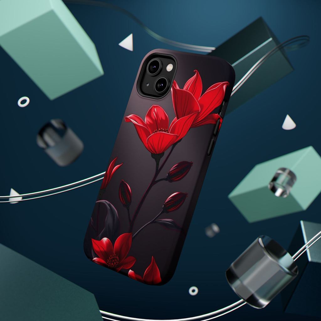 iPhone Dreamy Neon Floral Design Bold Modern Everyday Snap Case · iPhone Case